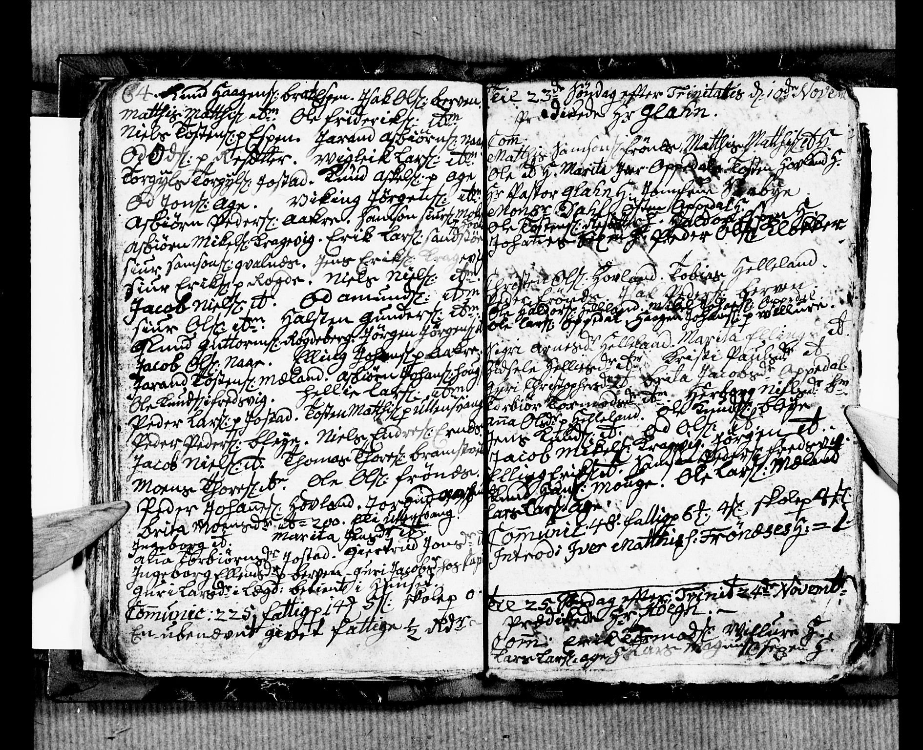 Ullensvang sokneprestembete, SAB/A-78701/H/Hab: Parish register (copy) no. B 4, 1775-1778, p. 64-65