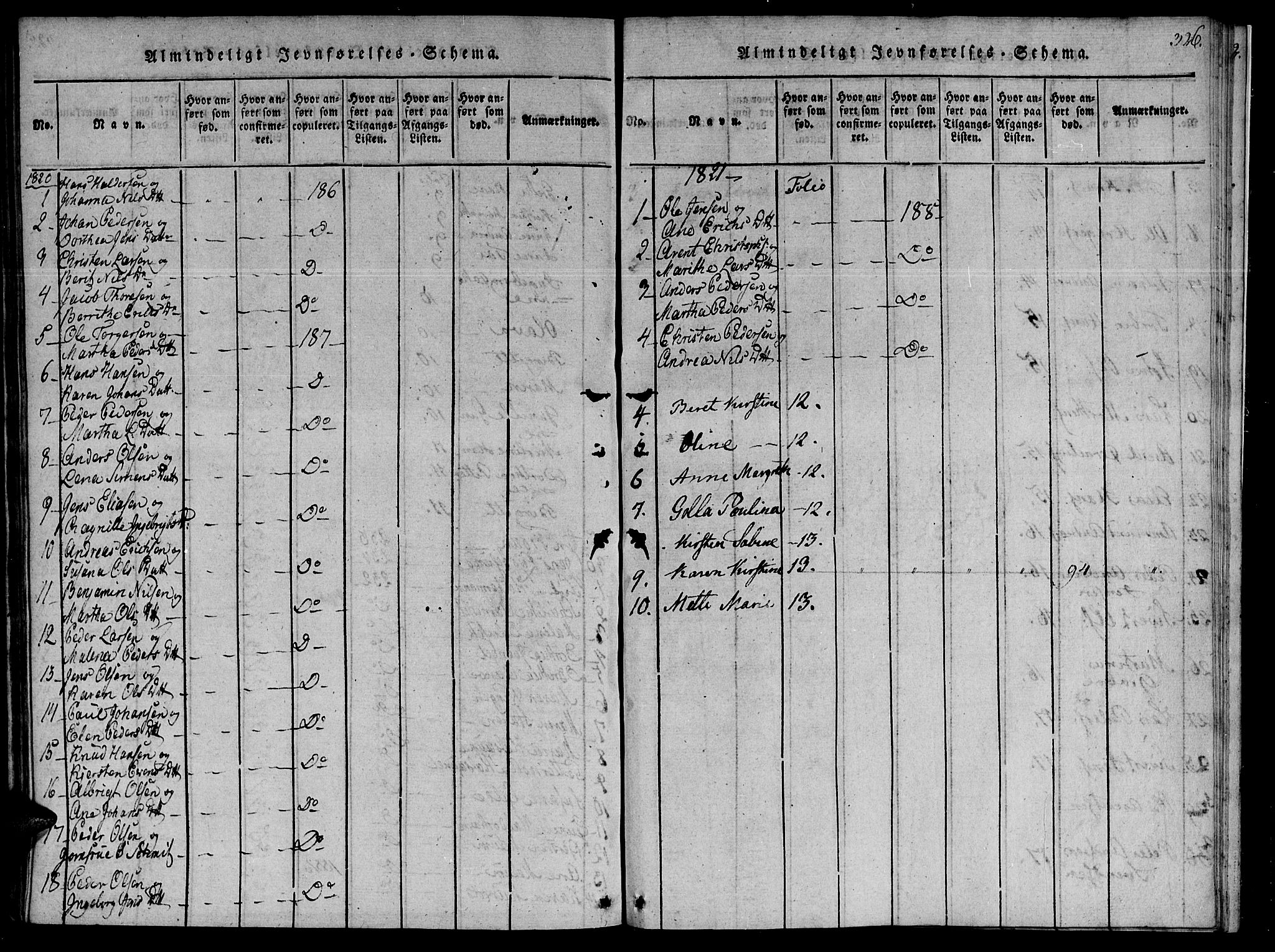 Ministerialprotokoller, klokkerbøker og fødselsregistre - Sør-Trøndelag, SAT/A-1456/655/L0675: Parish register (official) no. 655A04, 1818-1830, p. 326
