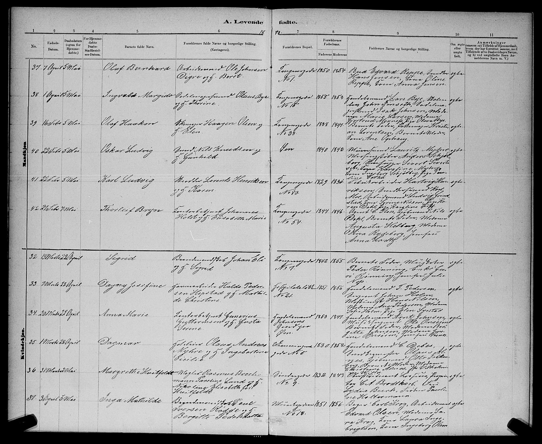 Ministerialprotokoller, klokkerbøker og fødselsregistre - Sør-Trøndelag, AV/SAT-A-1456/601/L0091: Parish register (copy) no. 601C09, 1878-1883