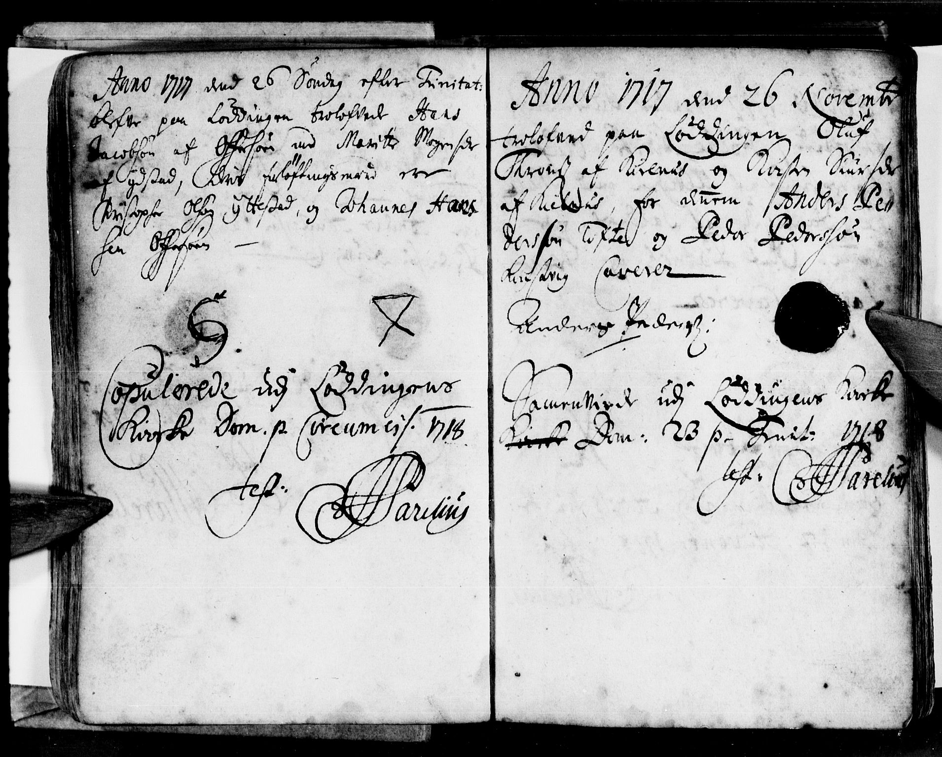 Ministerialprotokoller, klokkerbøker og fødselsregistre - Nordland, AV/SAT-A-1459/872/L1027: Parish register (official) no. 872A02, 1714-1747