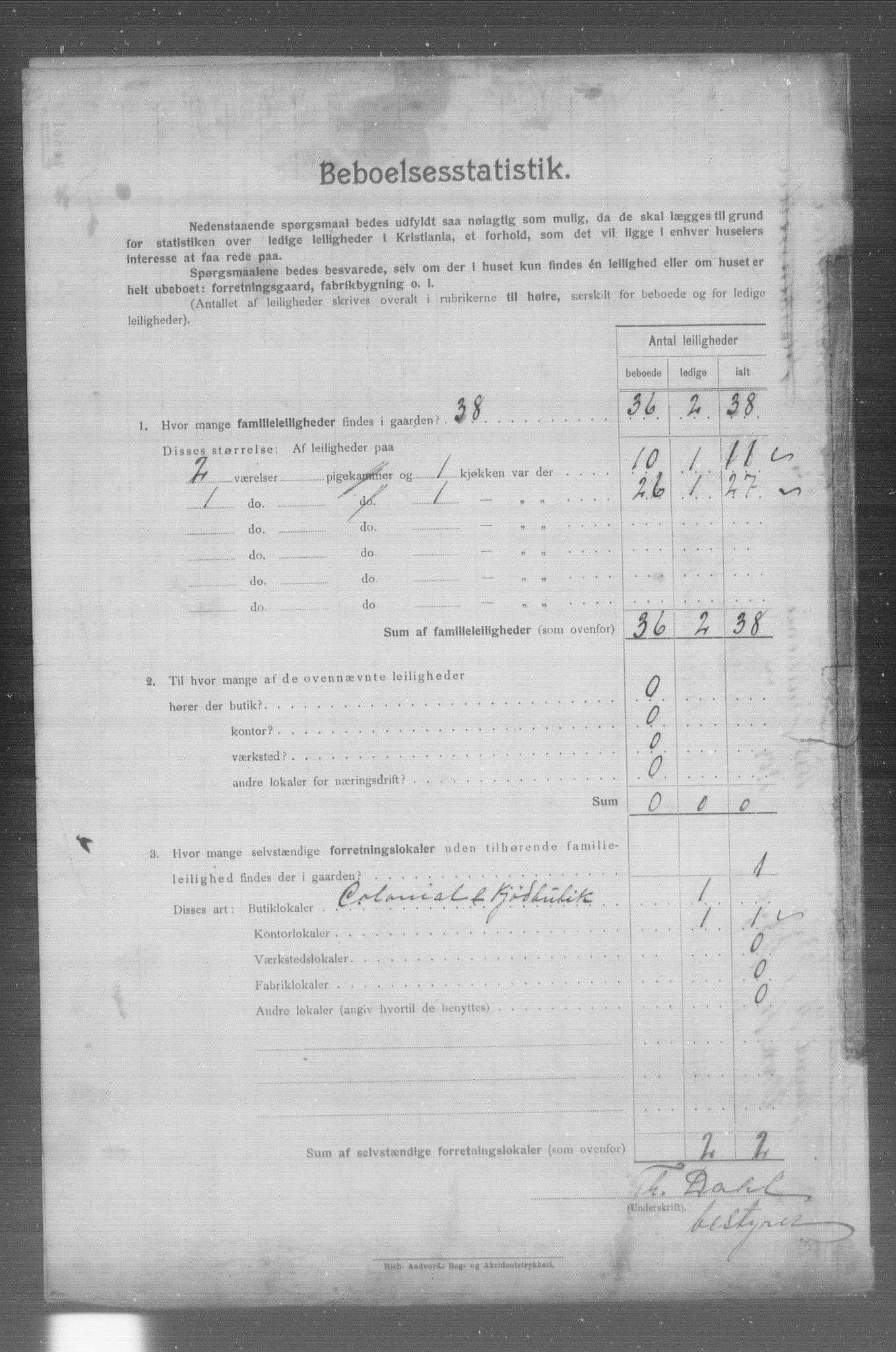 OBA, Municipal Census 1904 for Kristiania, 1904, p. 24170