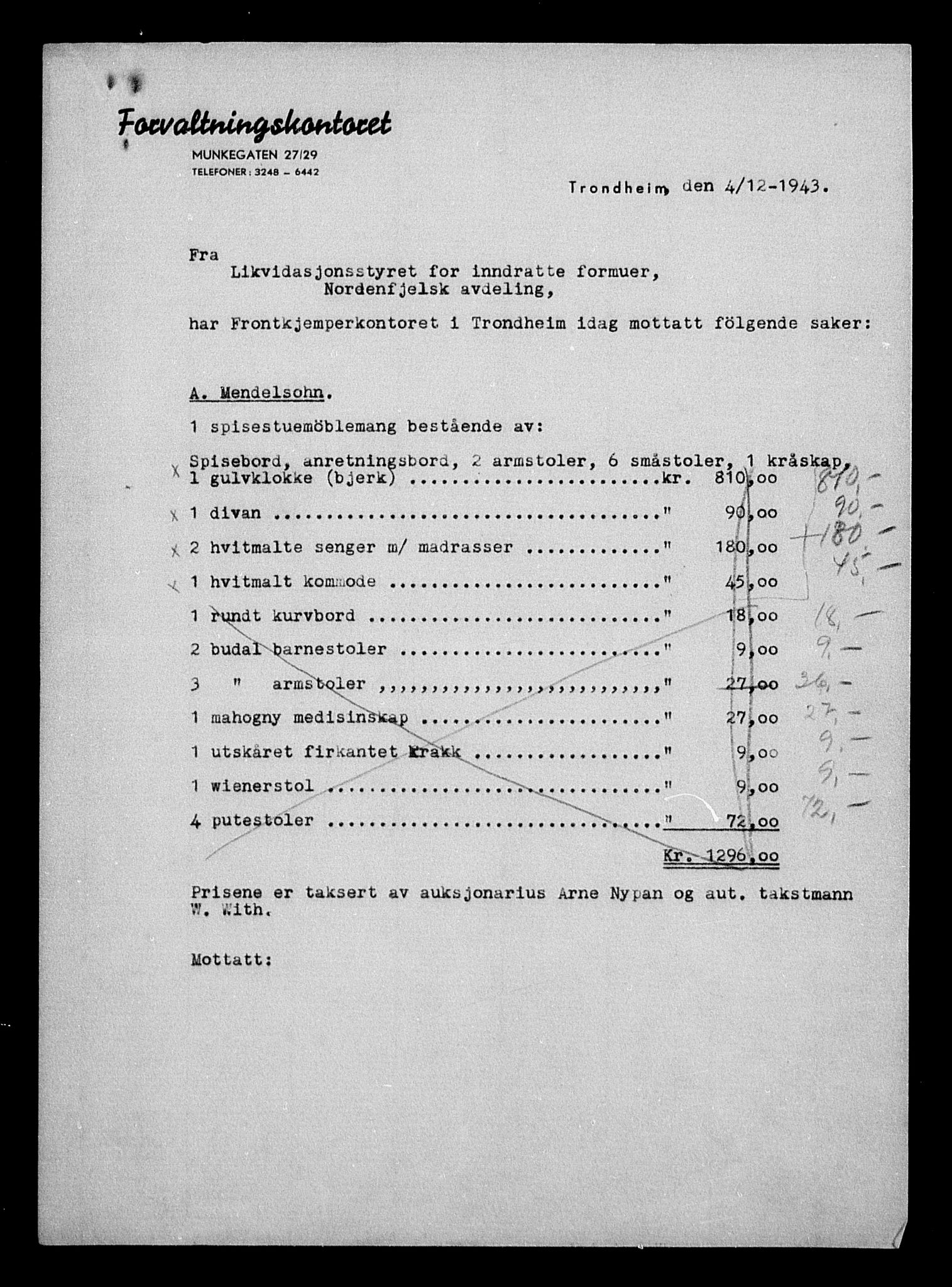 Justisdepartementet, Tilbakeføringskontoret for inndratte formuer, AV/RA-S-1564/H/Hc/Hca/L0903: --, 1945-1947, p. 652