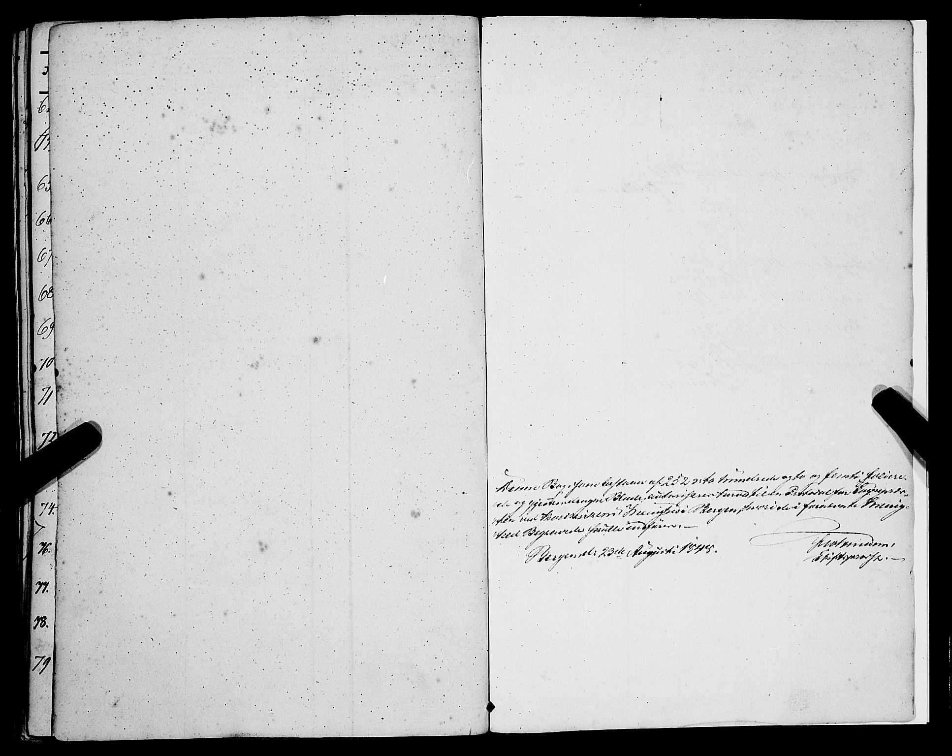 Korskirken sokneprestembete, SAB/A-76101/H/Haa: Parish register (official) no. E 2, 1848-1862