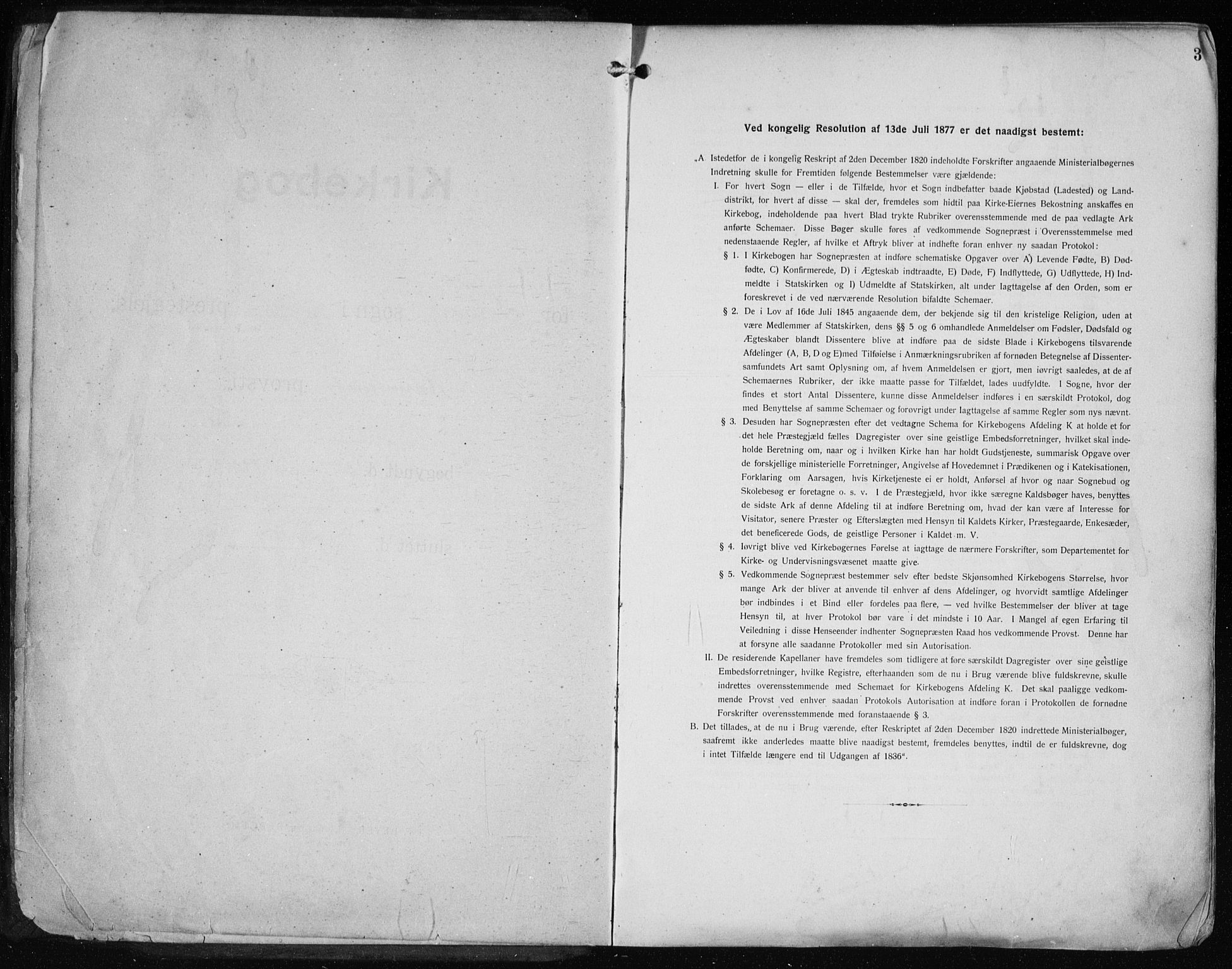 Haugesund sokneprestkontor, SAST/A -101863/H/Ha/Haa/L0010: Parish register (official) no. A 10, 1909-1935, p. 3