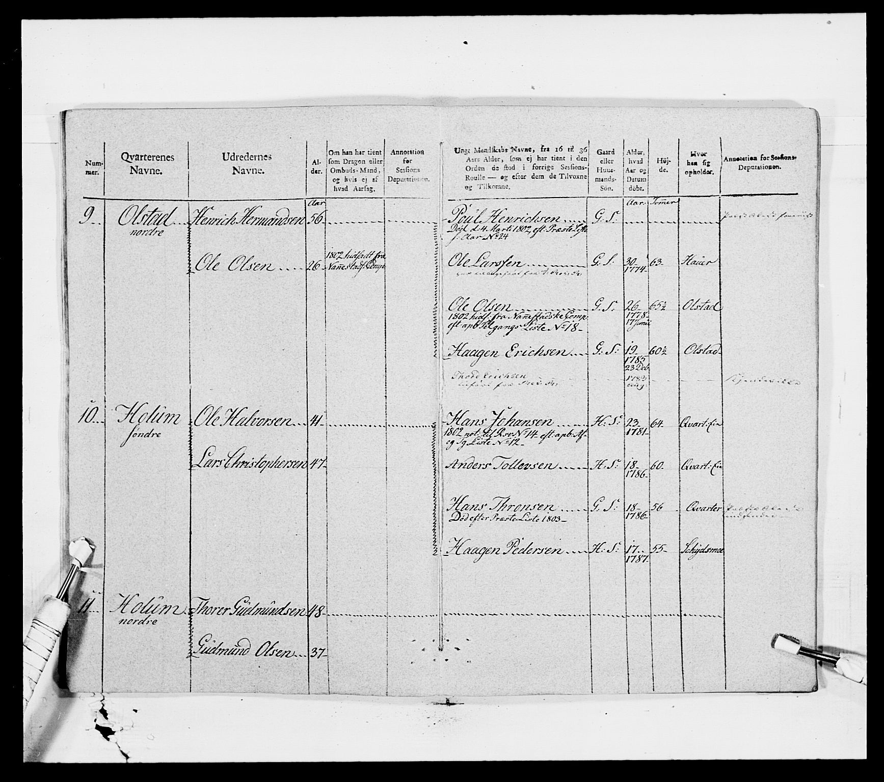 Generalitets- og kommissariatskollegiet, Det kongelige norske kommissariatskollegium, AV/RA-EA-5420/E/Eh/L0007: Akershusiske dragonregiment, 1800-1804, p. 744