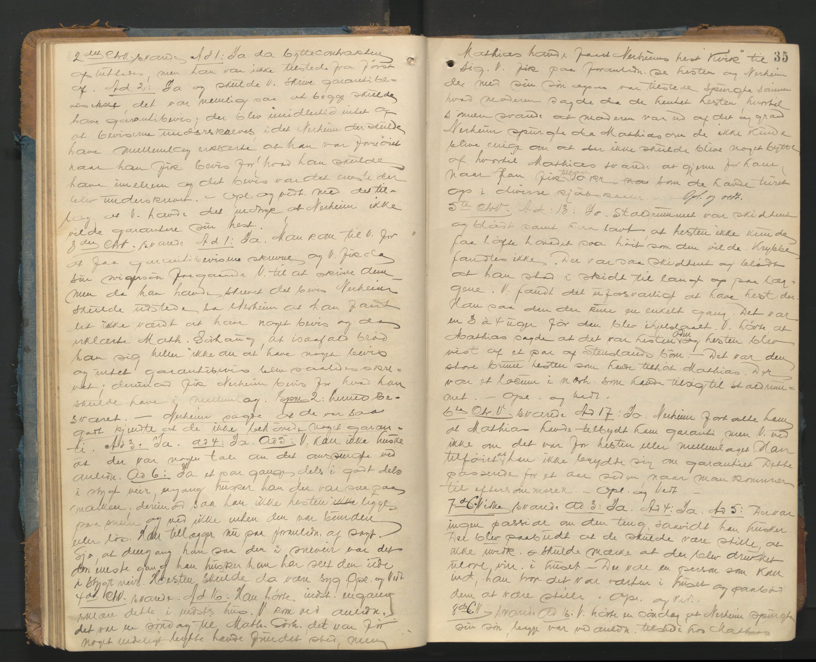 Karmsund sorenskriveri, AV/SAST-A-100311/01/I/IA/IAB/L0011: TINGBOK, 1898-1903, p. 34b-35a