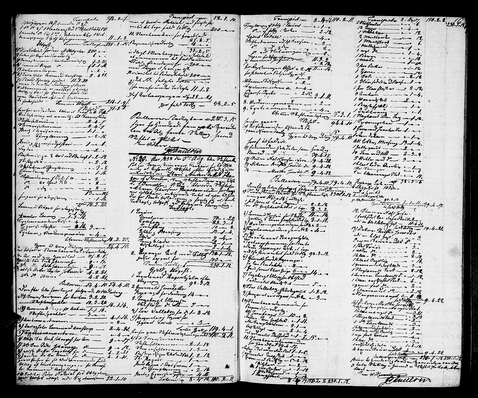 Indre Sogn tingrett, AV/SAB-A-3301/1/H/Hd/L0001: Skifteutlodningsprotokoll 1, 1838-1846, p. 15b-16a