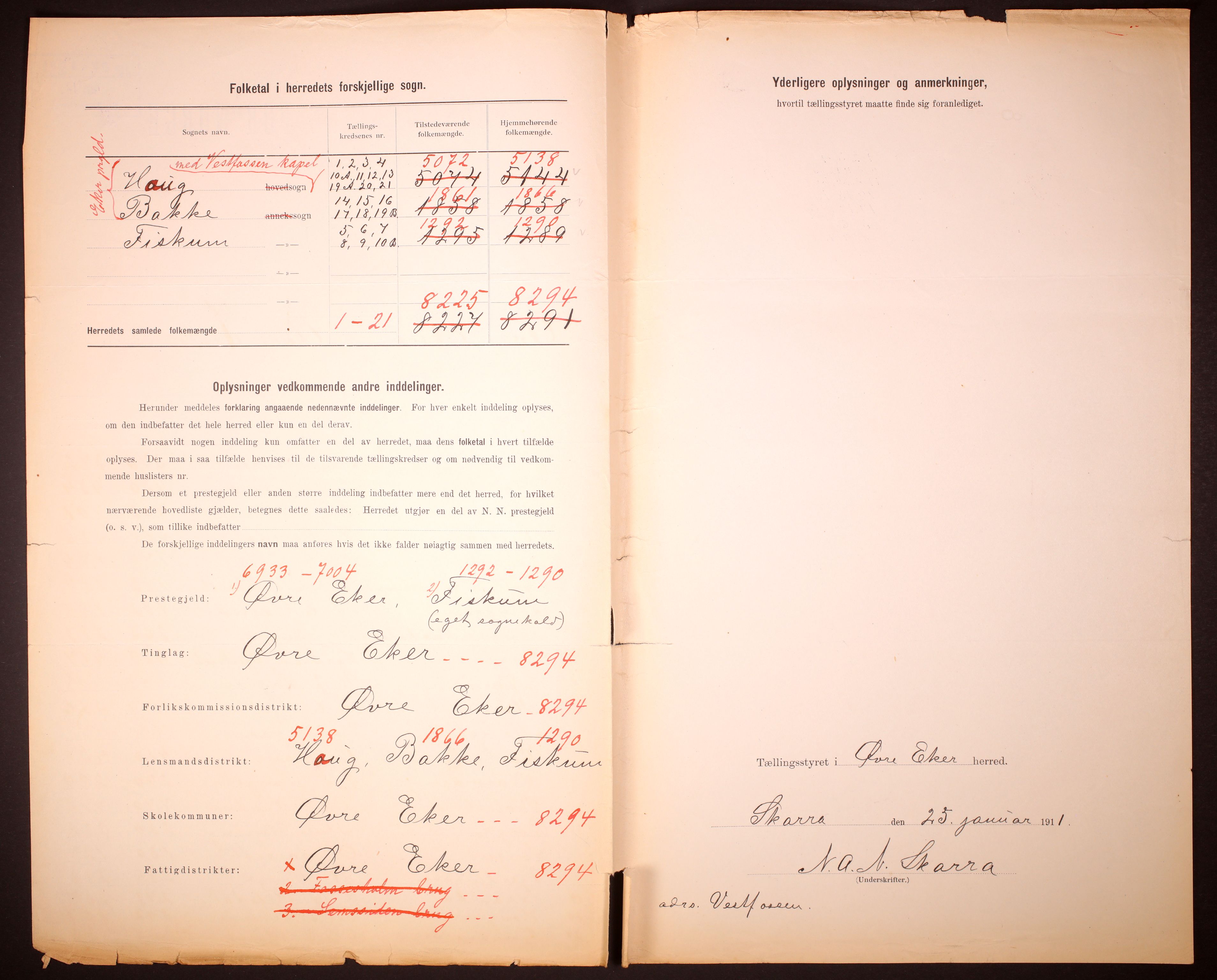 RA, 1910 census for Øvre Eiker, 1910, p. 3