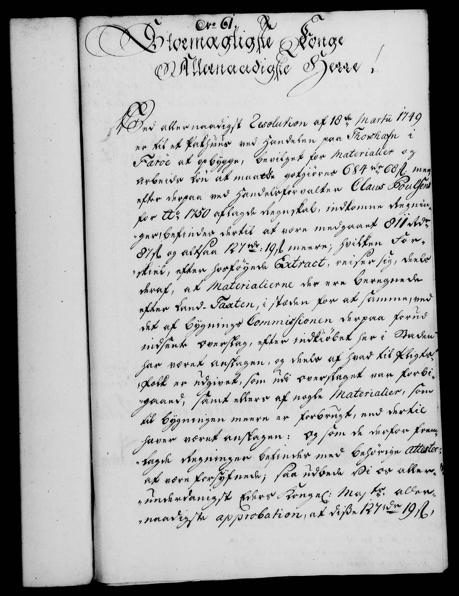 Rentekammeret, Kammerkanselliet, RA/EA-3111/G/Gf/Gfa/L0034: Norsk relasjons- og resolusjonsprotokoll (merket RK 52.34), 1752, p. 289