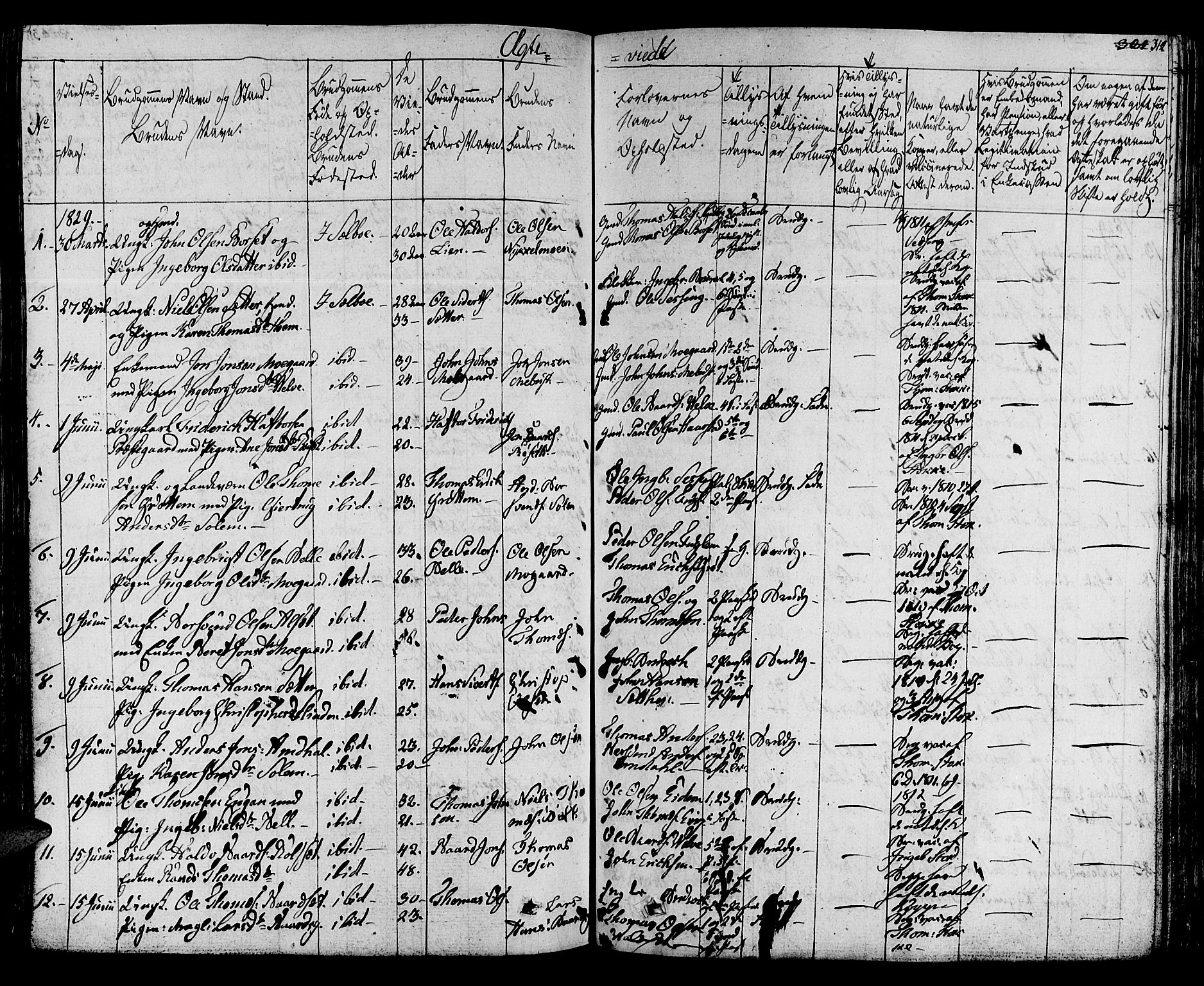 Ministerialprotokoller, klokkerbøker og fødselsregistre - Sør-Trøndelag, SAT/A-1456/695/L1143: Parish register (official) no. 695A05 /1, 1824-1842, p. 312