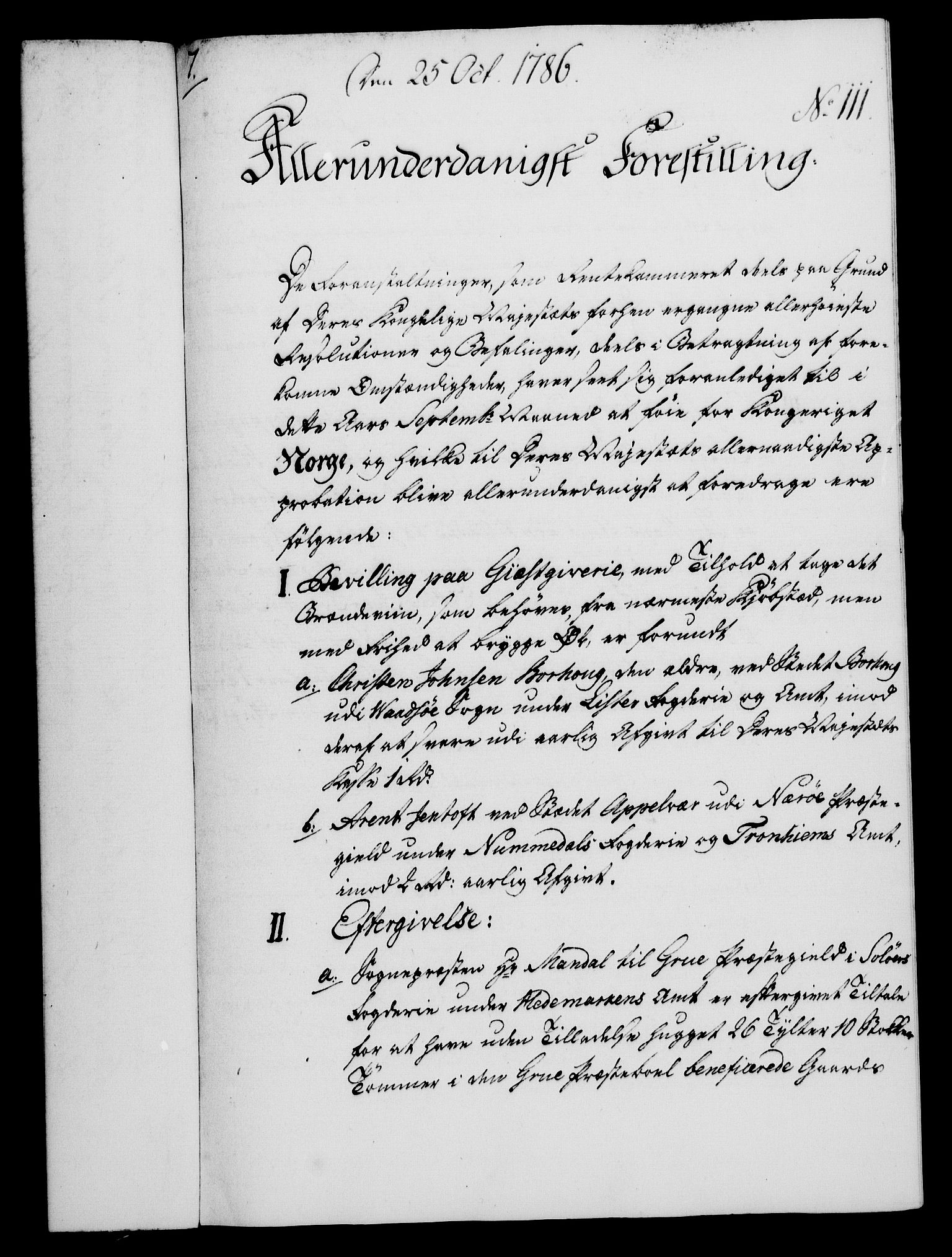 Rentekammeret, Kammerkanselliet, RA/EA-3111/G/Gf/Gfa/L0068: Norsk relasjons- og resolusjonsprotokoll (merket RK 52.68), 1786, p. 945