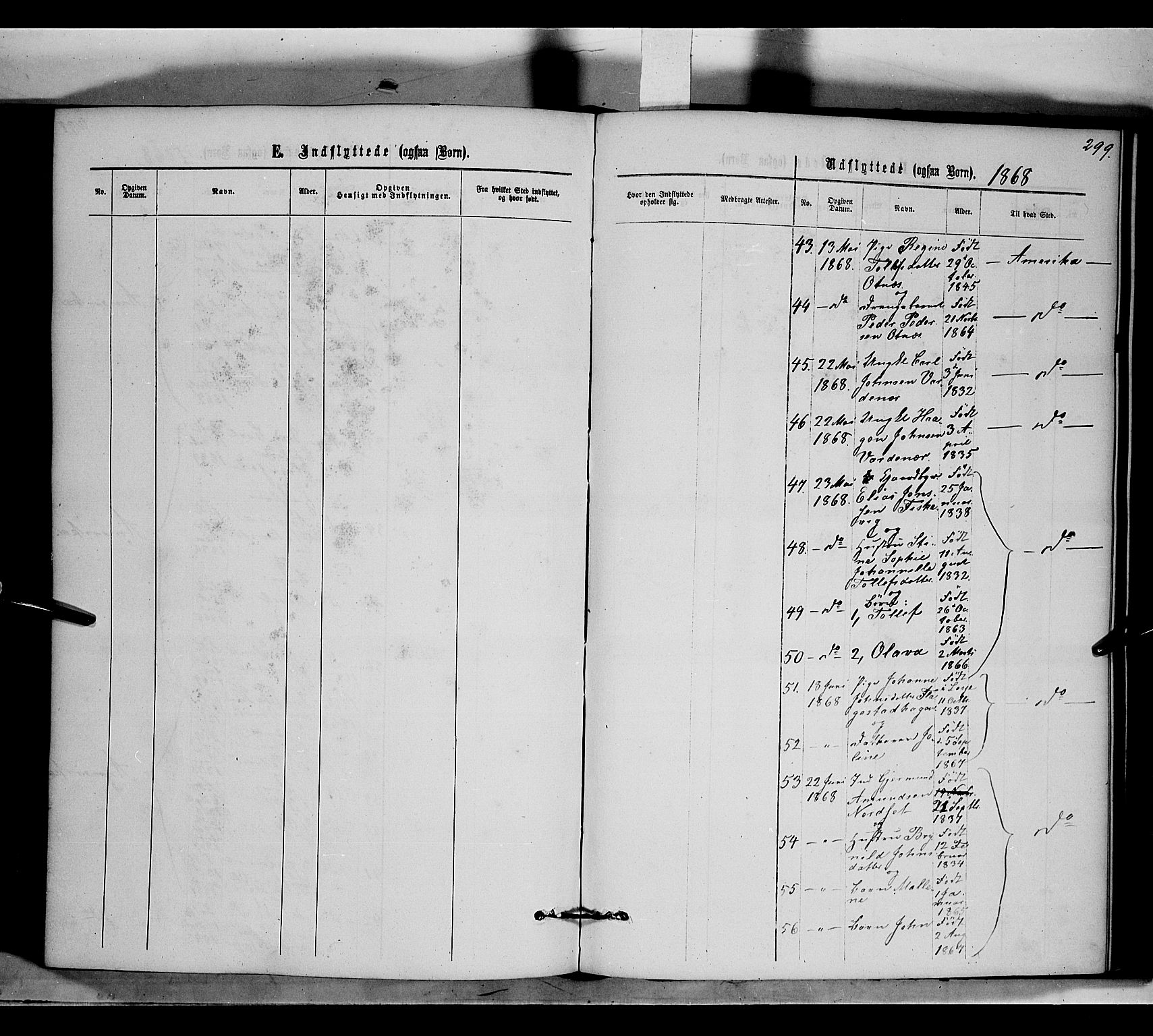 Rendalen prestekontor, SAH/PREST-054/H/Ha/Haa/L0006: Parish register (official) no. 6, 1867-1877, p. 299
