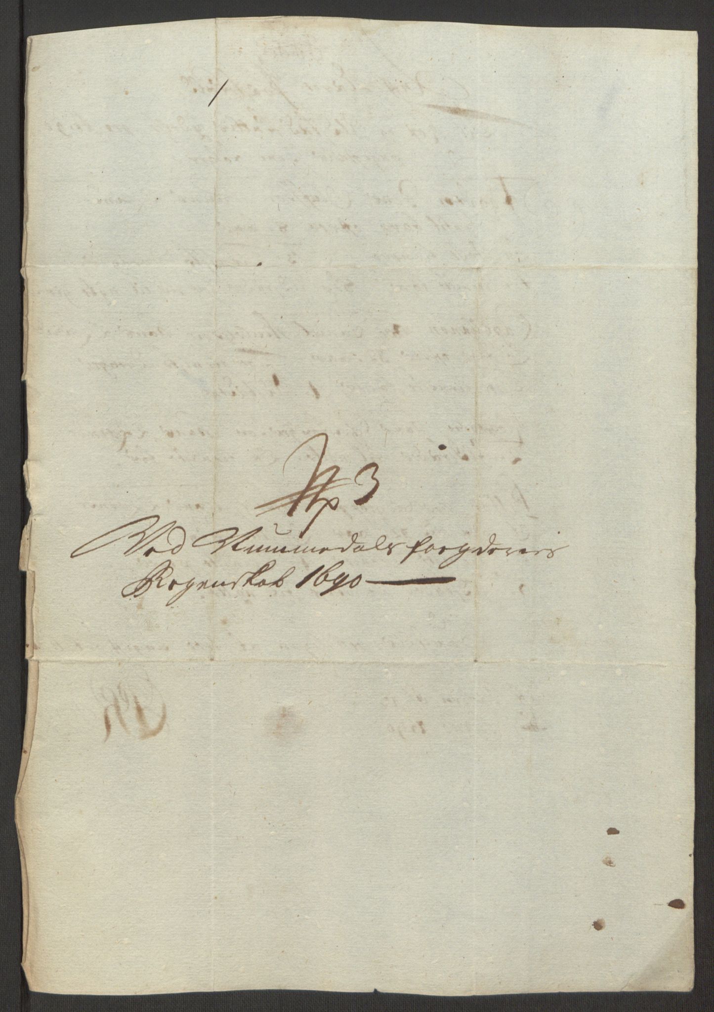 Rentekammeret inntil 1814, Reviderte regnskaper, Fogderegnskap, AV/RA-EA-4092/R64/L4423: Fogderegnskap Namdal, 1690-1691, p. 63