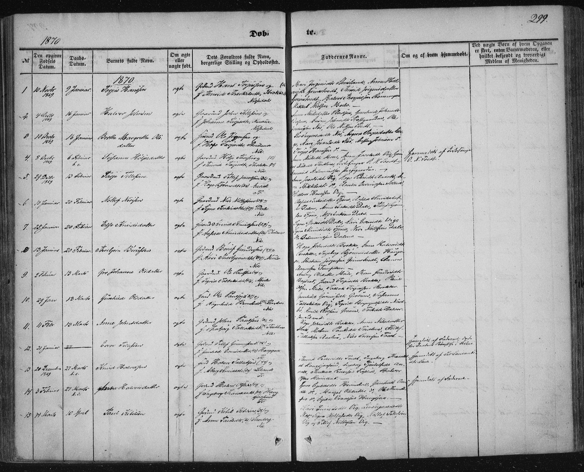 Nissedal kirkebøker, SAKO/A-288/F/Fa/L0003: Parish register (official) no. I 3, 1846-1870, p. 298-299