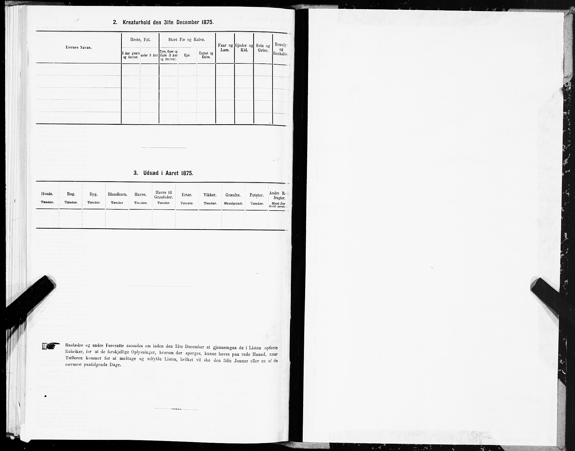 SAT, 1875 census for 1862P Borge, 1875