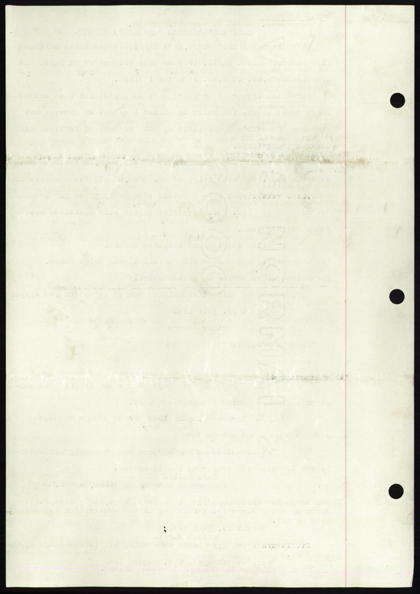 Namdal sorenskriveri, SAT/A-4133/1/2/2C: Mortgage book no. -, 1940-1941, Deed date: 22.08.1941