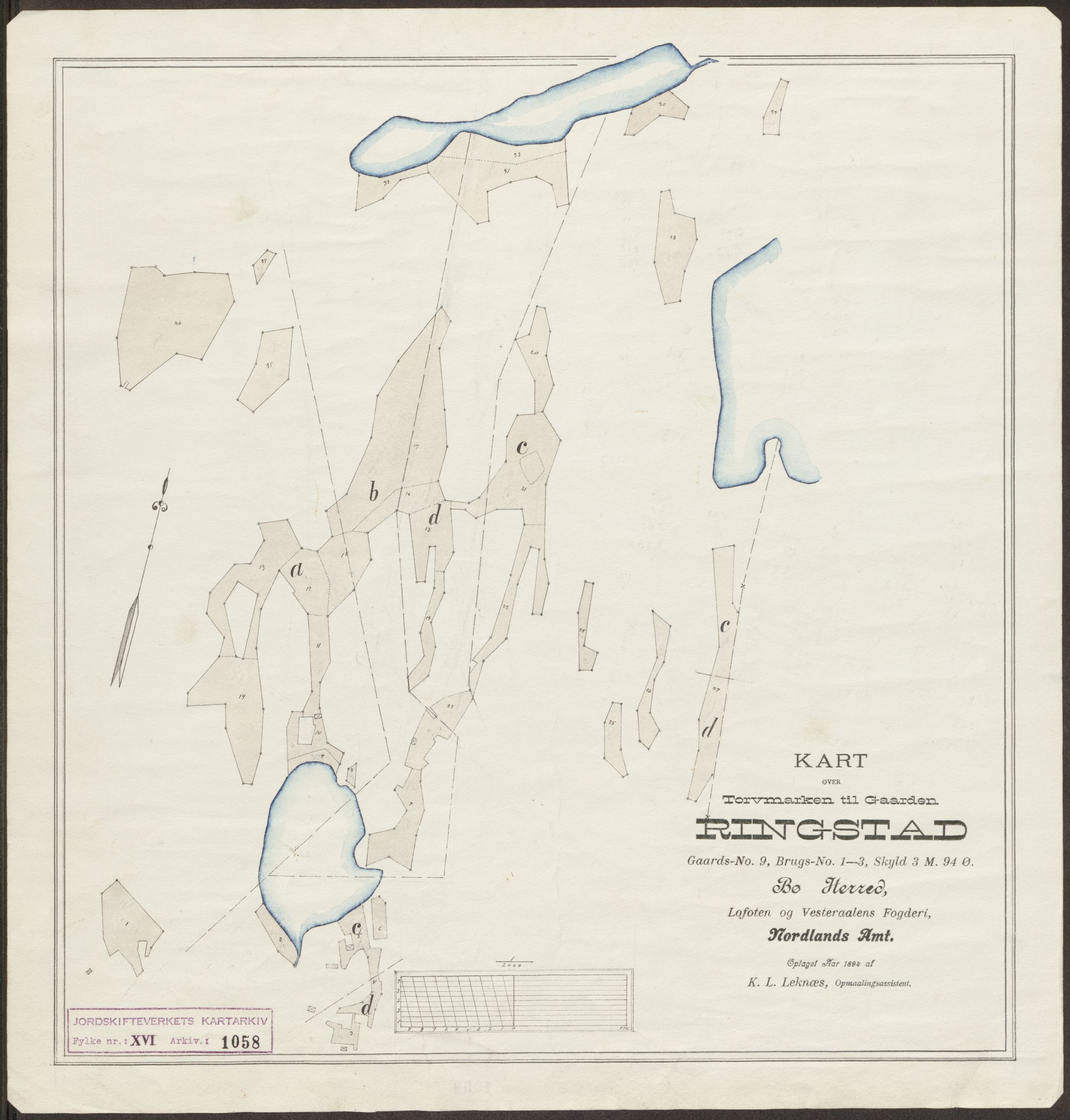 Jordskifteverkets kartarkiv, AV/RA-S-3929/T, 1859-1988, p. 1216