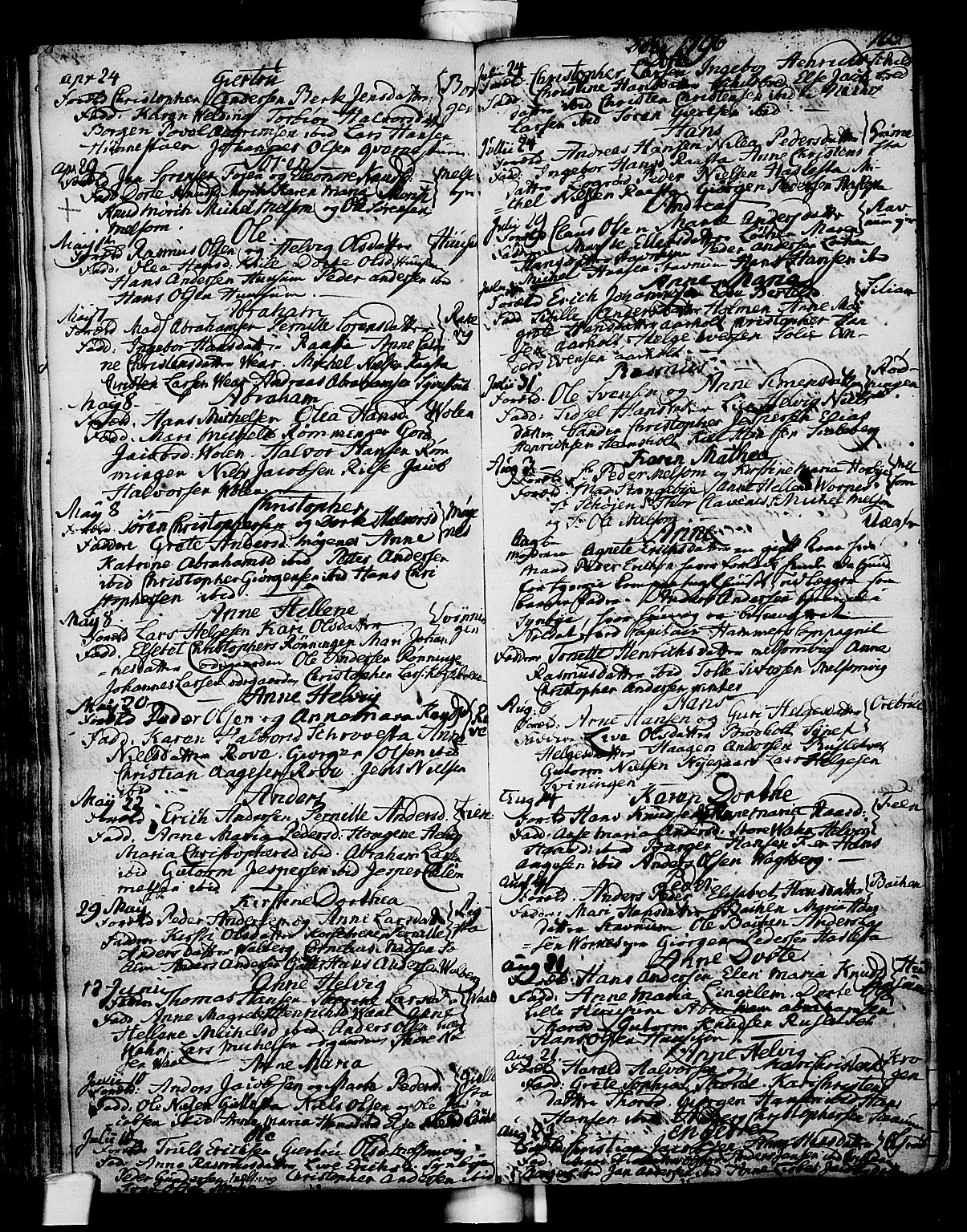 Stokke kirkebøker, AV/SAKO-A-320/F/Fa/L0003: Parish register (official) no. I 3, 1771-1803, p. 105