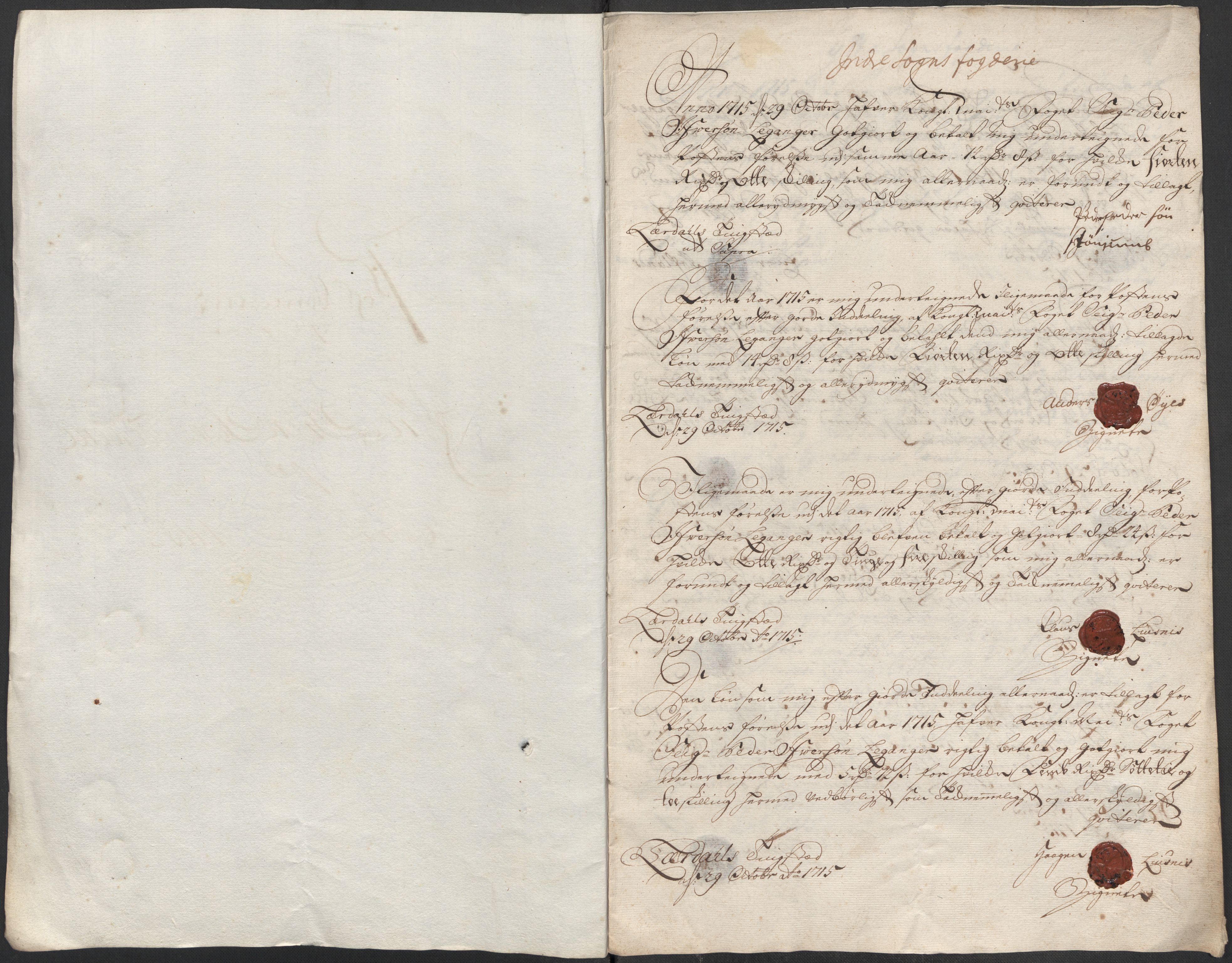 Rentekammeret inntil 1814, Reviderte regnskaper, Fogderegnskap, AV/RA-EA-4092/R52/L3320: Fogderegnskap Sogn, 1715-1716, p. 216