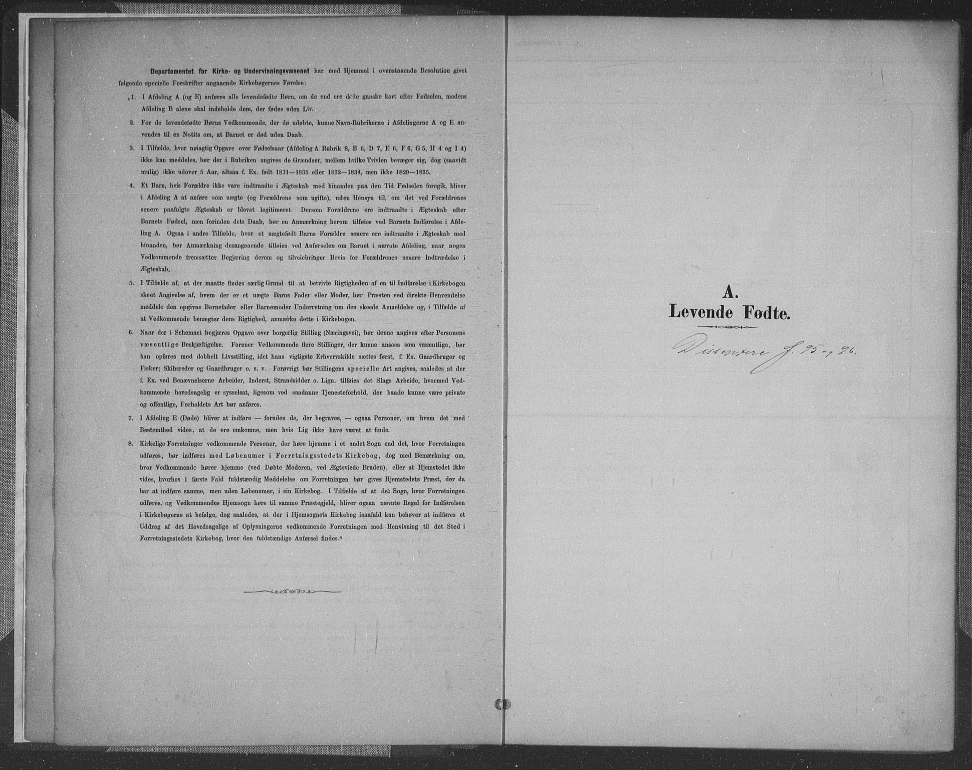 Vennesla sokneprestkontor, SAK/1111-0045/Fa/Fac/L0009: Parish register (official) no. A 9, 1884-1901