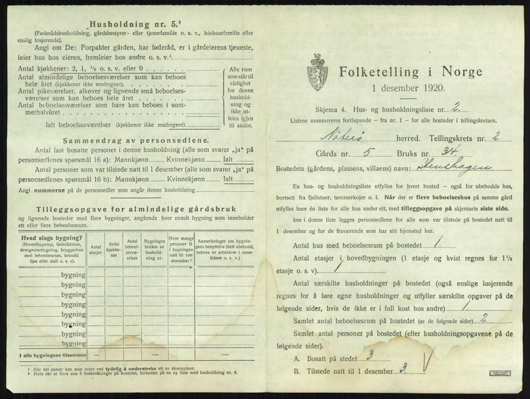 SAKO, 1920 census for Nøtterøy, 1920, p. 257