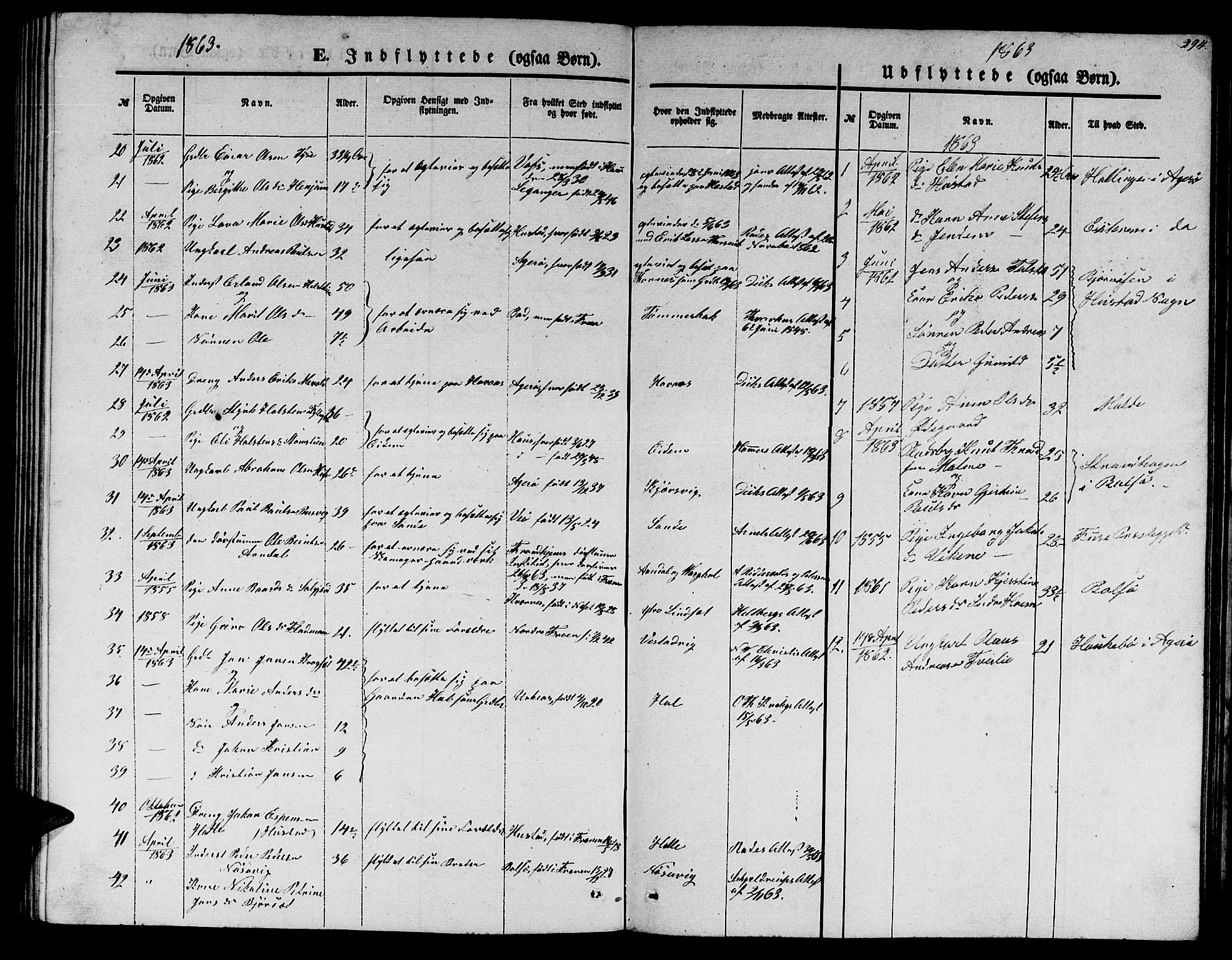 Ministerialprotokoller, klokkerbøker og fødselsregistre - Møre og Romsdal, SAT/A-1454/565/L0753: Parish register (copy) no. 565C02, 1845-1870, p. 293