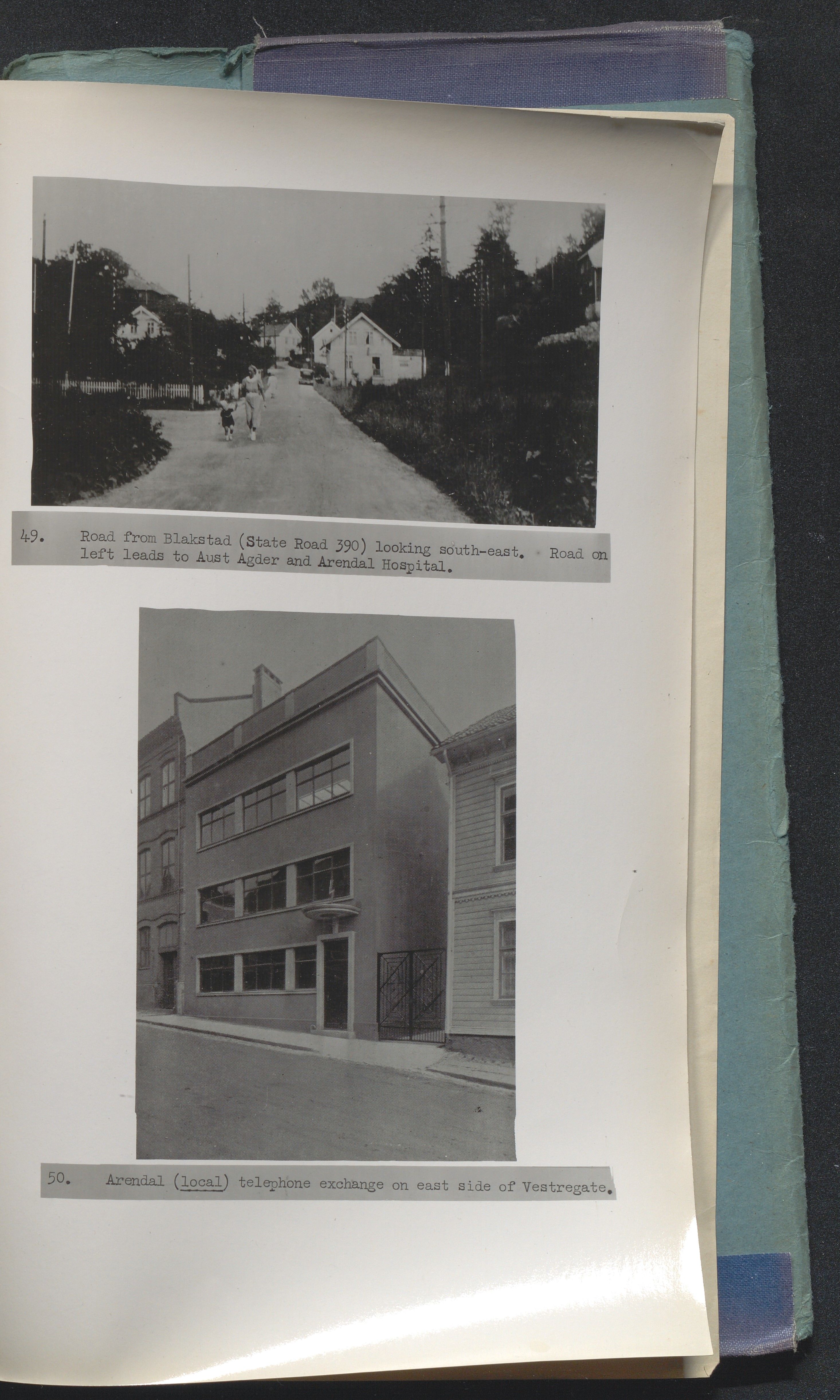 Inter-Services Topographic Department, AAKS/PA-3083/F/L0001: Arendal Port and Town, 1944