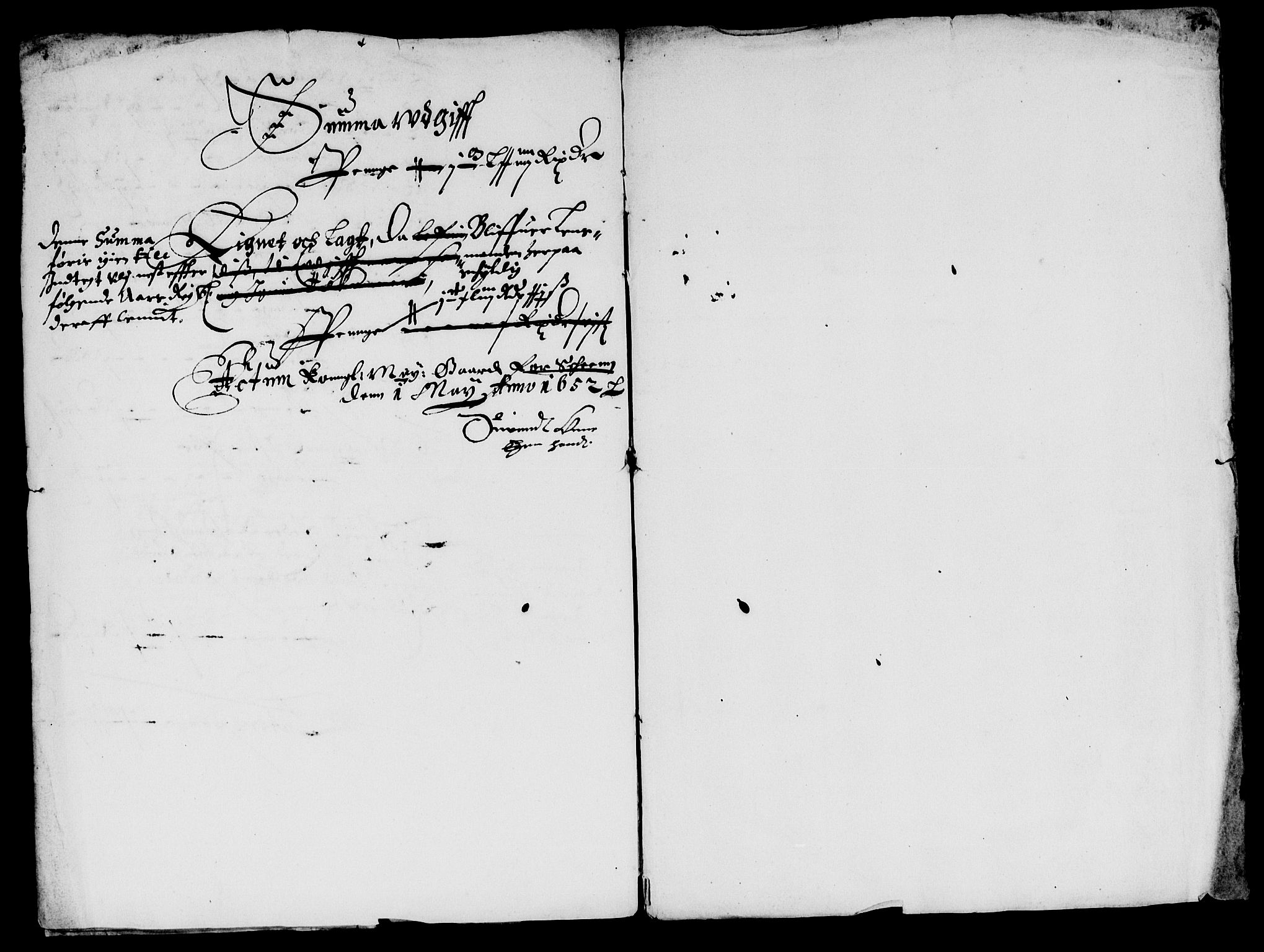 Rentekammeret inntil 1814, Reviderte regnskaper, Lensregnskaper, AV/RA-EA-5023/R/Rb/Rbp/L0037: Bratsberg len, 1650-1652