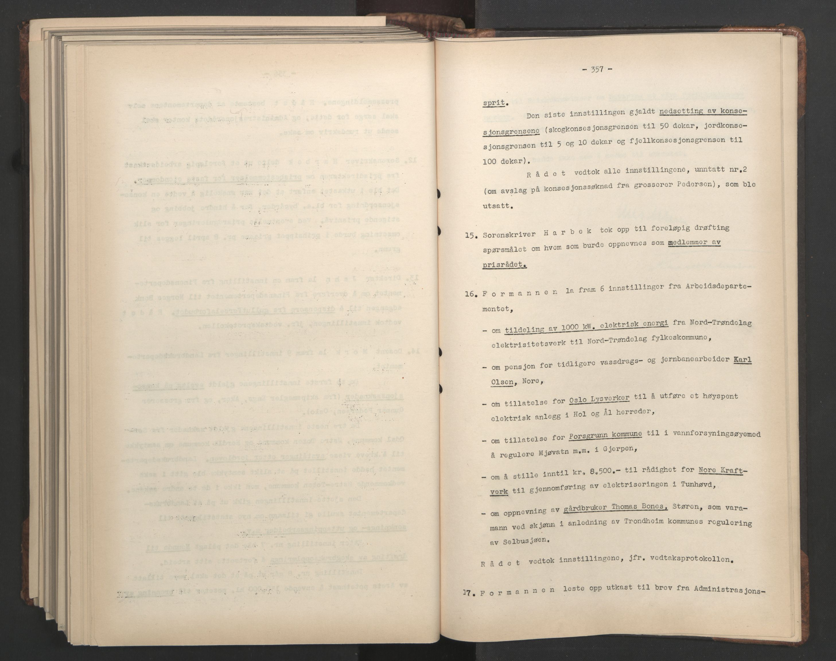 Administrasjonsrådet, AV/RA-S-1004/A/L0001: Møteprotokoll med tillegg 15/4-25/9, 1940, p. 357