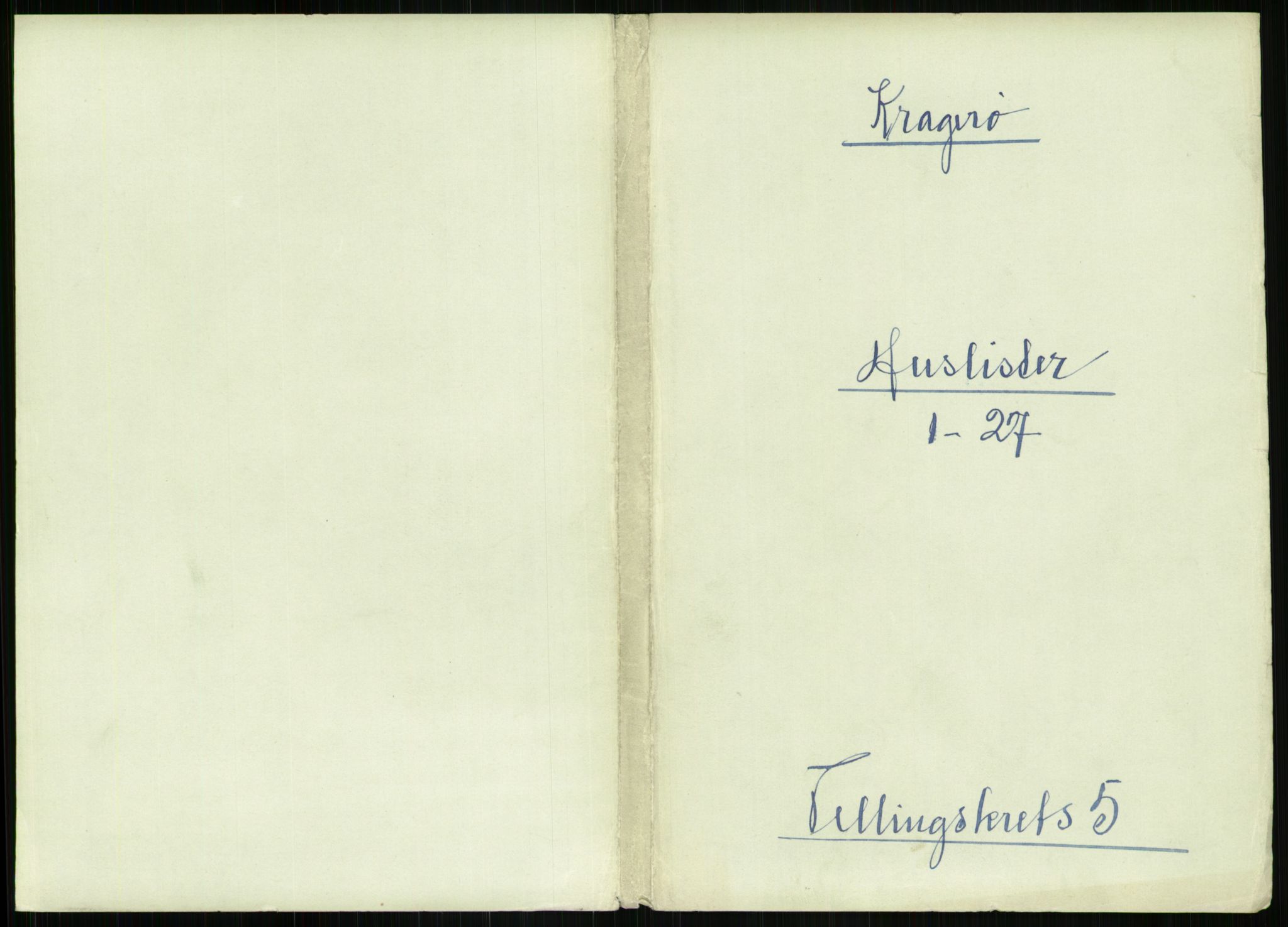 RA, 1891 census for 0801 Kragerø, 1891, p. 418