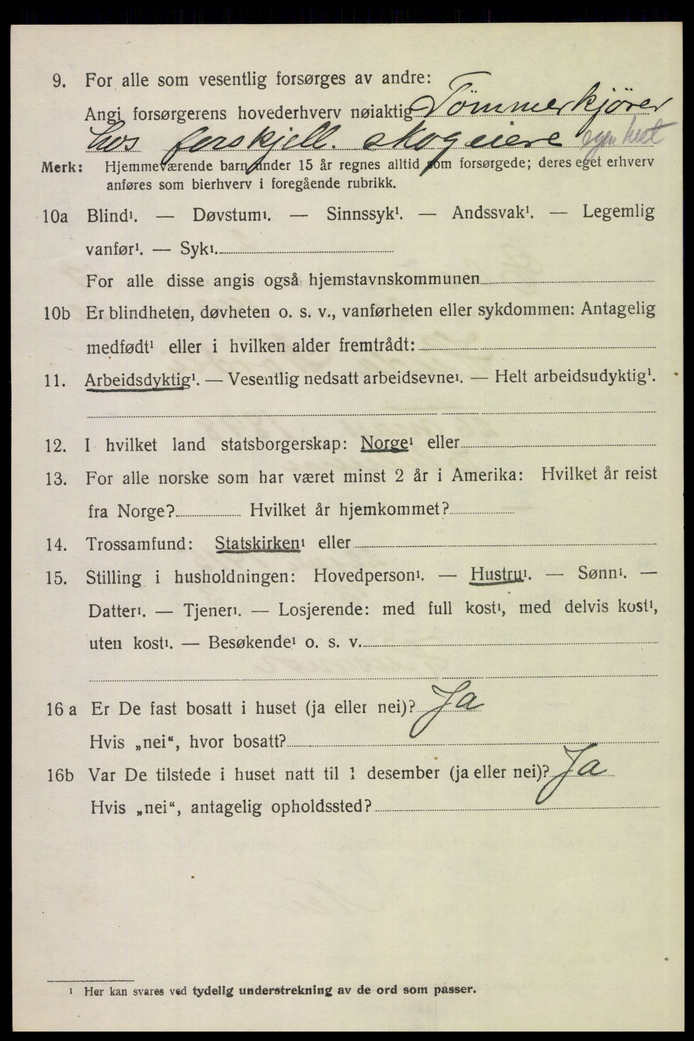 SAH, 1920 census for Elverum, 1920, p. 22763