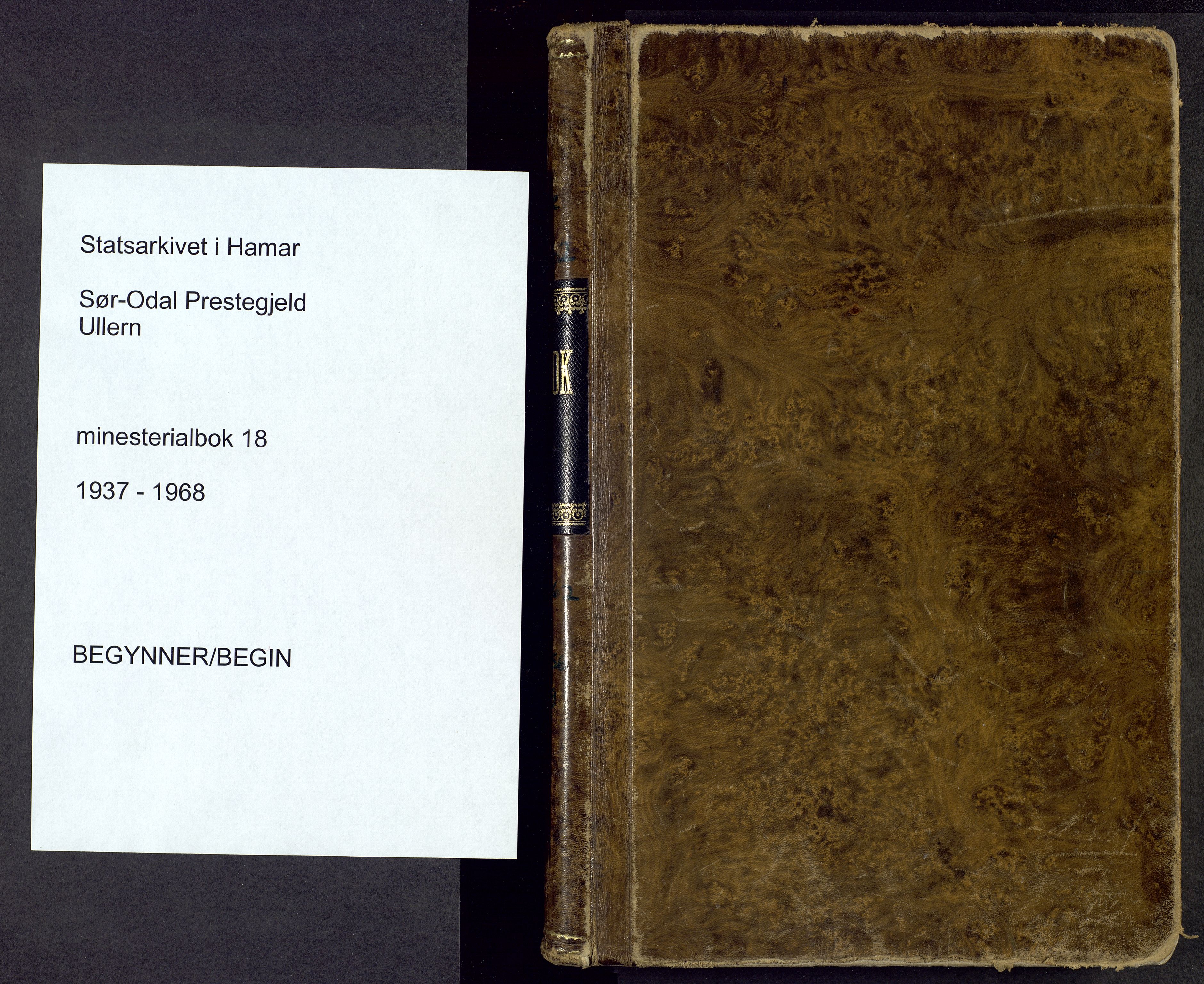 Sør-Odal prestekontor, AV/SAH-PREST-030/H/Ha/Haa/L0018: Parish register (official) no. 18, 1937-1968