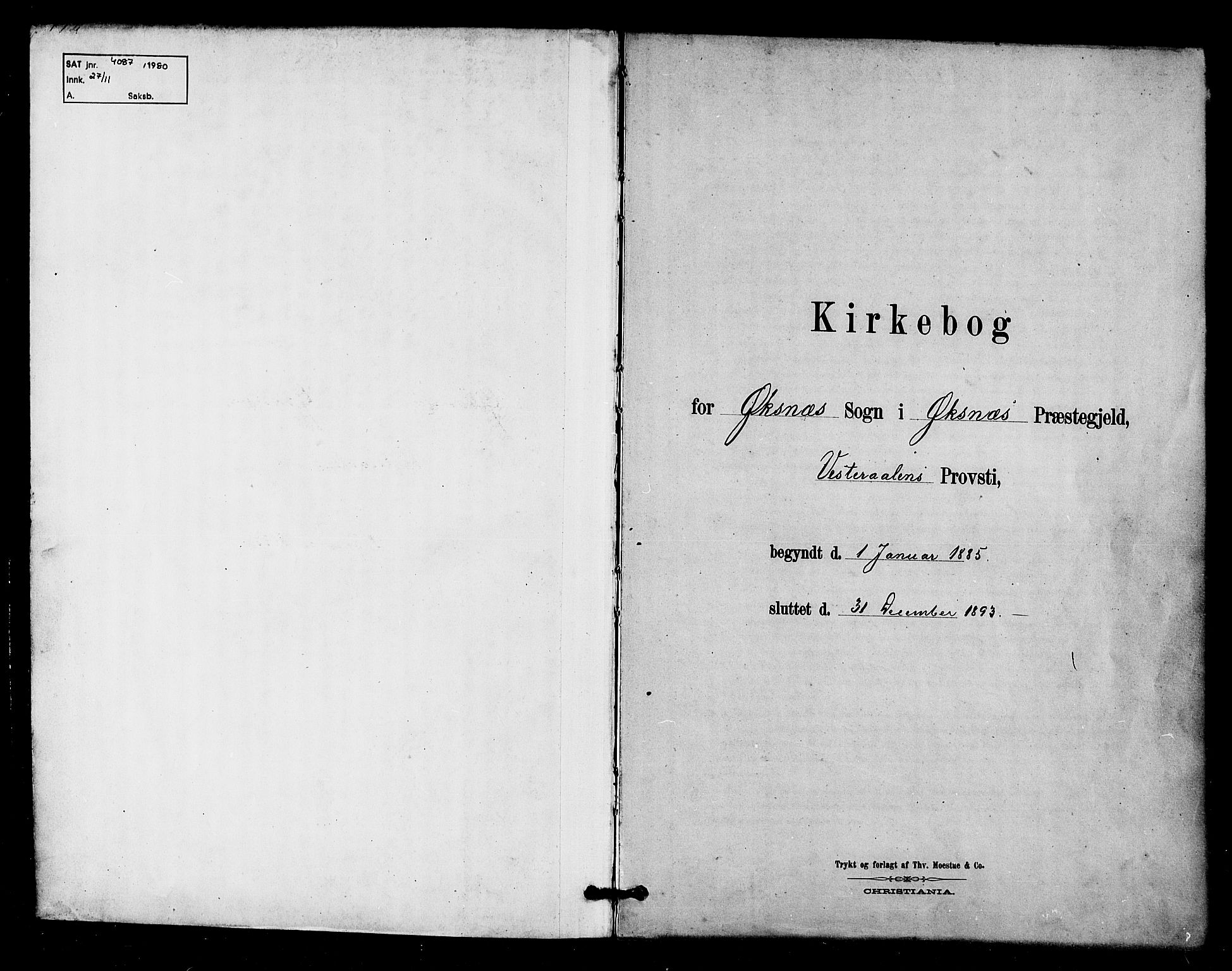 Ministerialprotokoller, klokkerbøker og fødselsregistre - Nordland, SAT/A-1459/893/L1337: Parish register (official) no. 893A09, 1885-1893