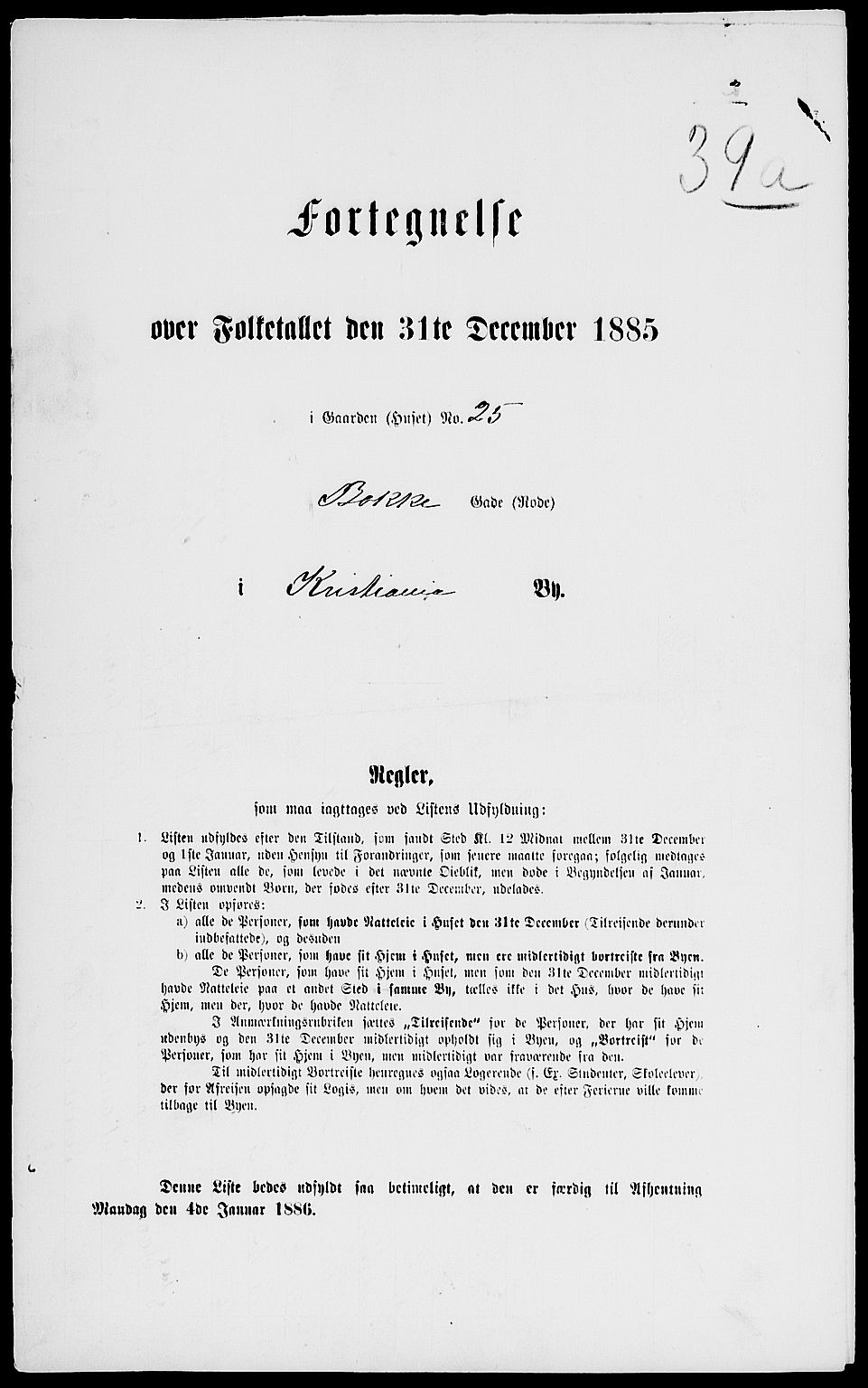 RA, 1885 census for 0301 Kristiania, 1885, p. 682