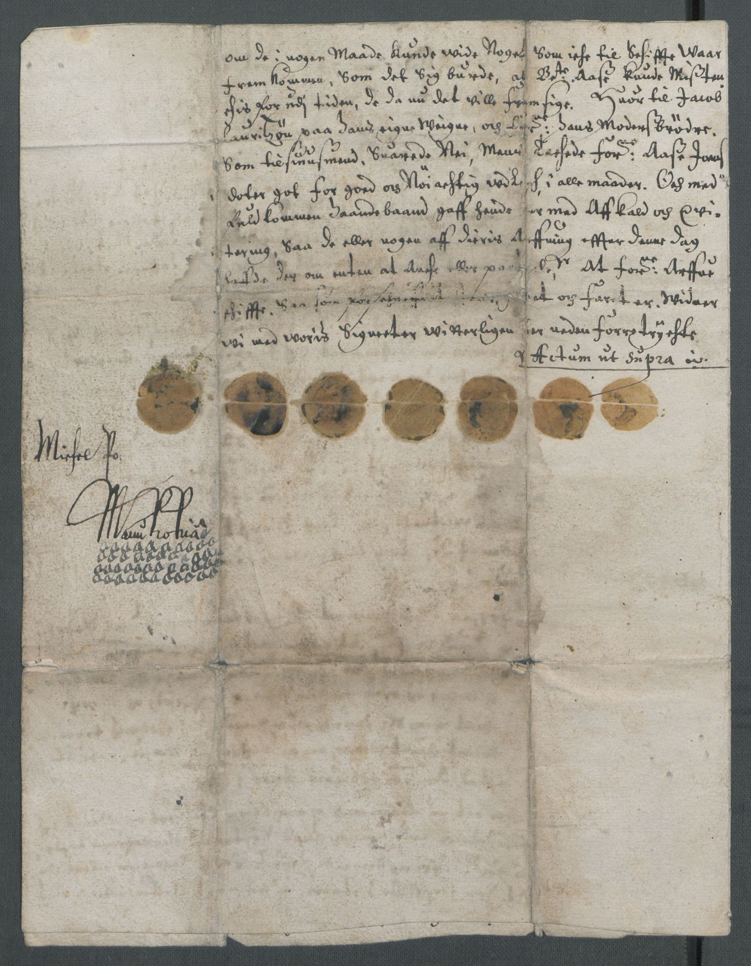 Riksarkivets diplomsamling, AV/RA-EA-5965/F02/L0166: Dokumenter, 1654-1656, p. 41