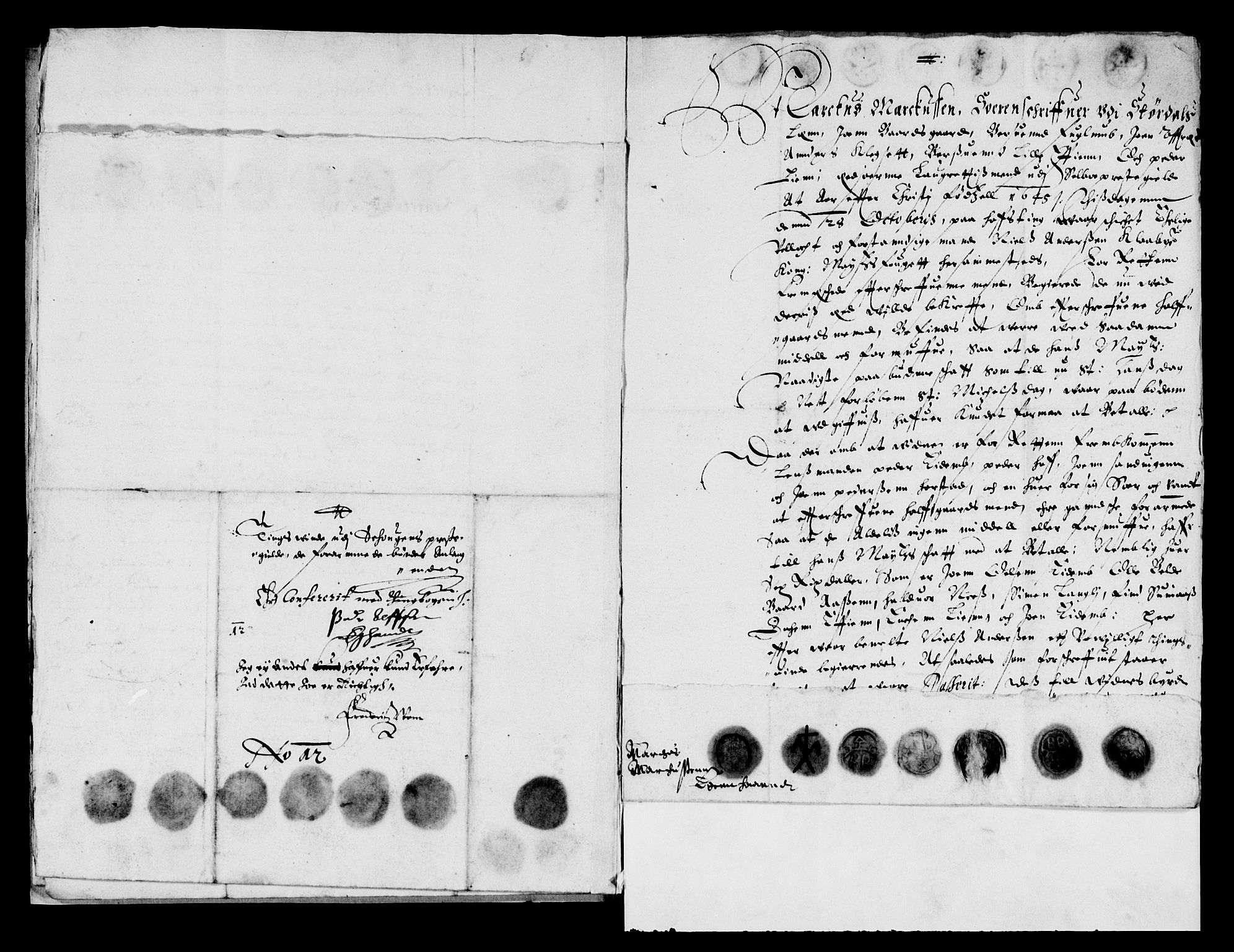 Rentekammeret inntil 1814, Reviderte regnskaper, Lensregnskaper, AV/RA-EA-5023/R/Rb/Rbw/L0084: Trondheim len, 1645