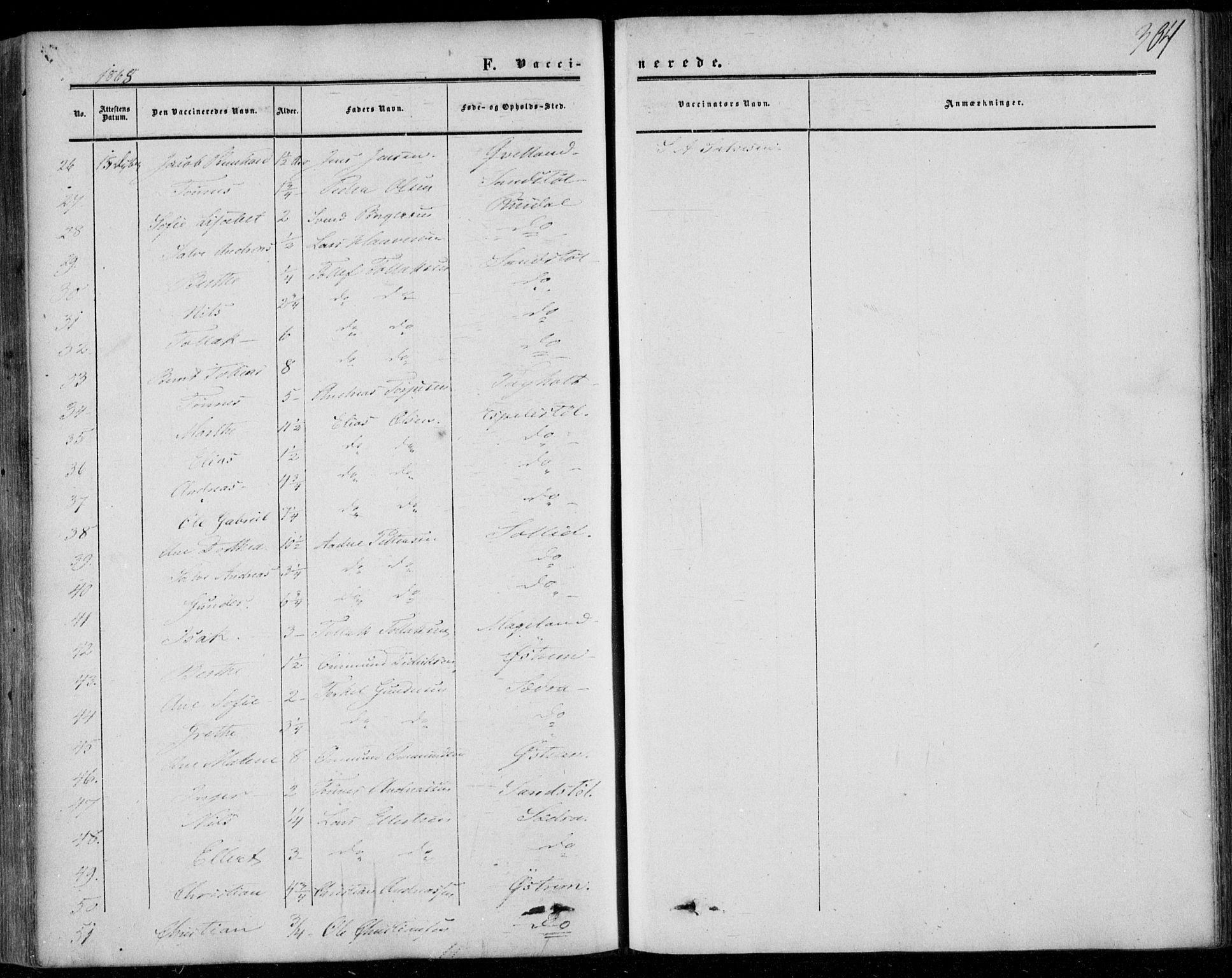 Lund sokneprestkontor, AV/SAST-A-101809/S06/L0009: Parish register (official) no. A 8, 1853-1877, p. 304