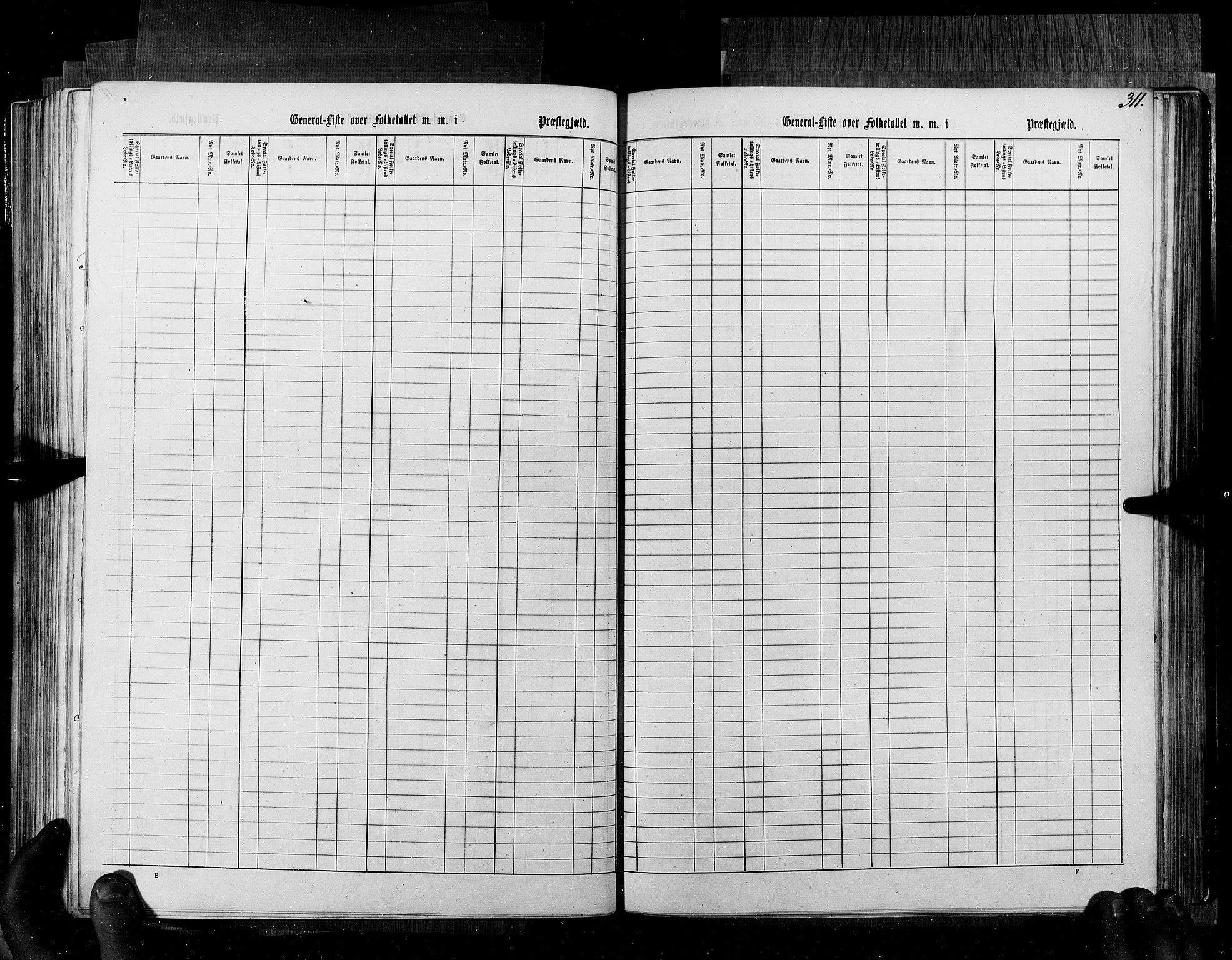 RA, Census 1855, vol. 6B: Nordland amt og Finnmarken amt, 1855, p. 311