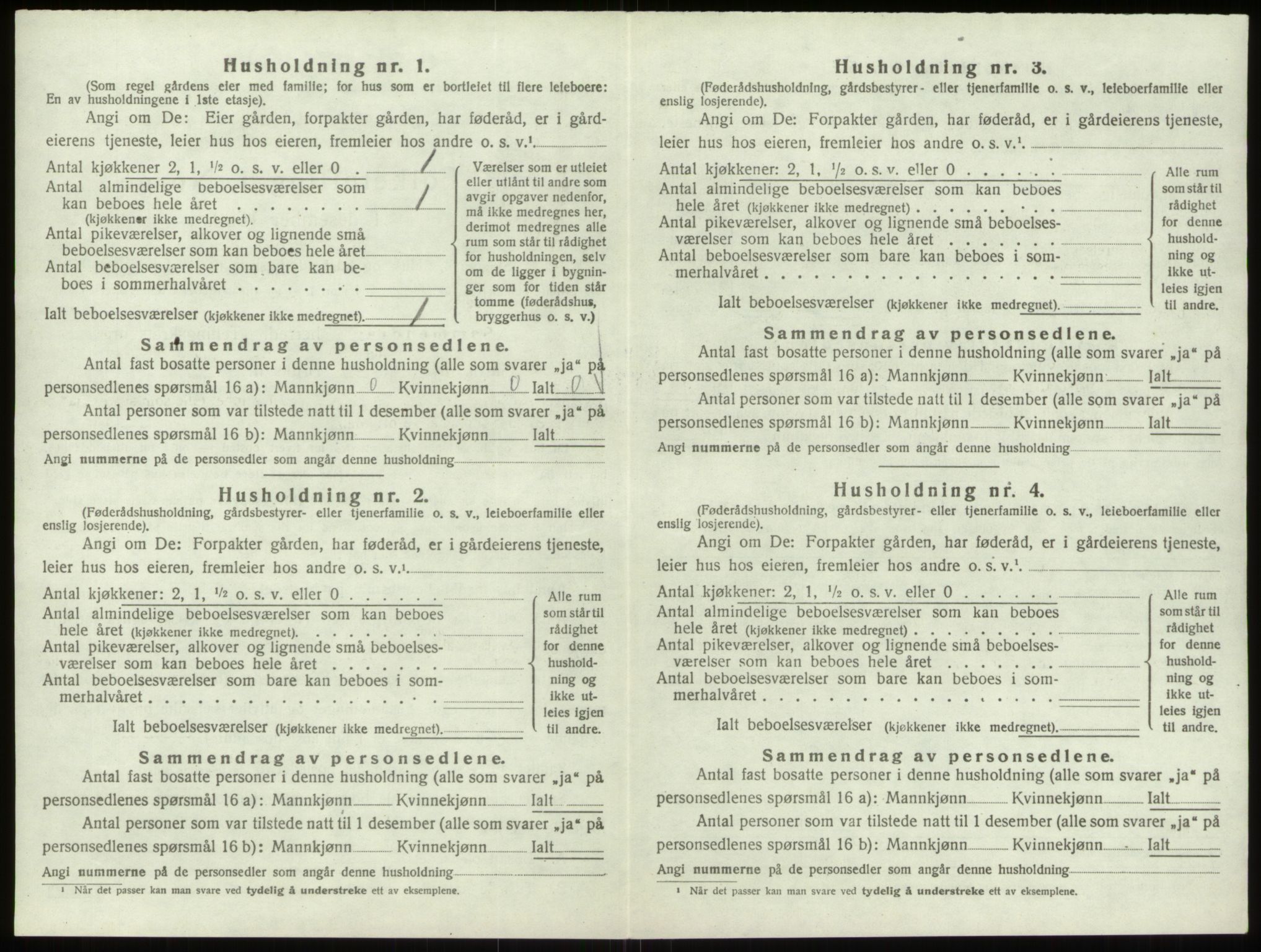 SAO, 1920 census for Hvaler, 1920, p. 387