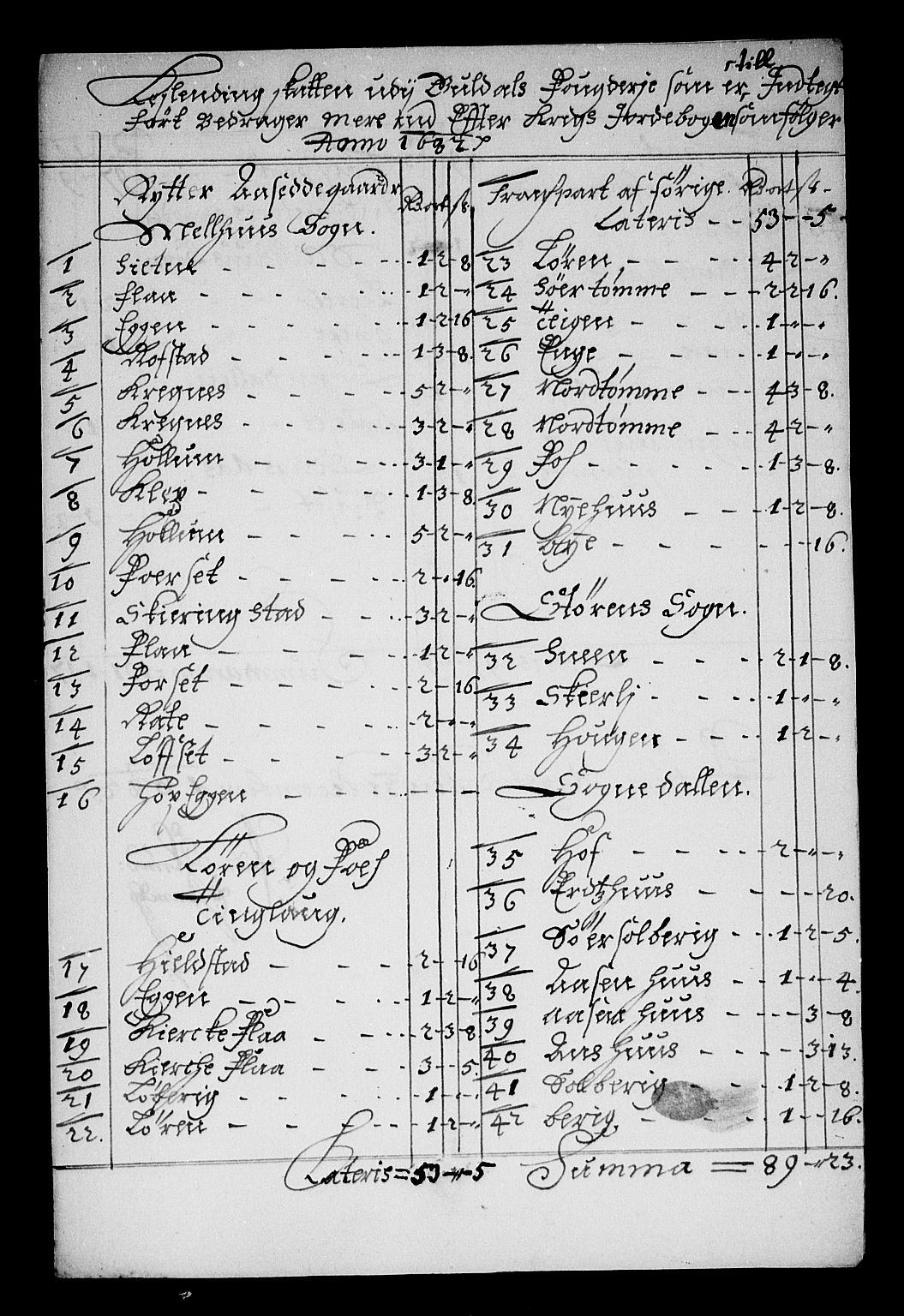 Rentekammeret inntil 1814, Reviderte regnskaper, Stiftamtstueregnskaper, Trondheim stiftamt og Nordland amt, AV/RA-EA-6044/R/Rg/L0070: Trondheim stiftamt og Nordland amt, 1682