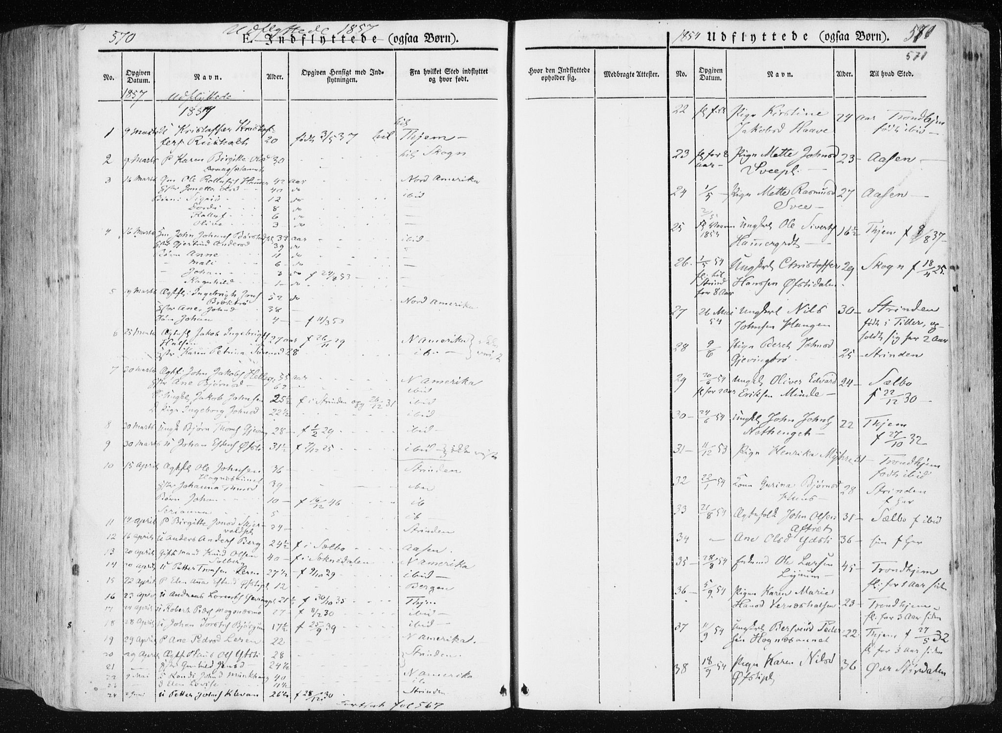 Ministerialprotokoller, klokkerbøker og fødselsregistre - Nord-Trøndelag, SAT/A-1458/709/L0074: Parish register (official) no. 709A14, 1845-1858, p. 571