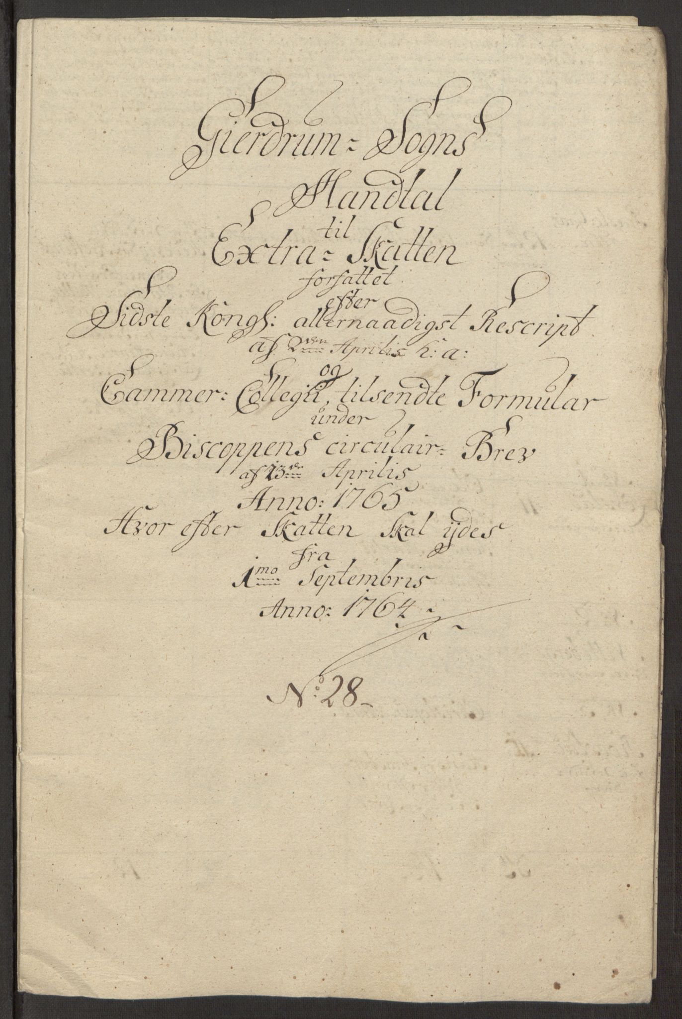 Rentekammeret inntil 1814, Reviderte regnskaper, Fogderegnskap, RA/EA-4092/R12/L0803: Ekstraskatten Øvre Romerike, 1763-1764, p. 507