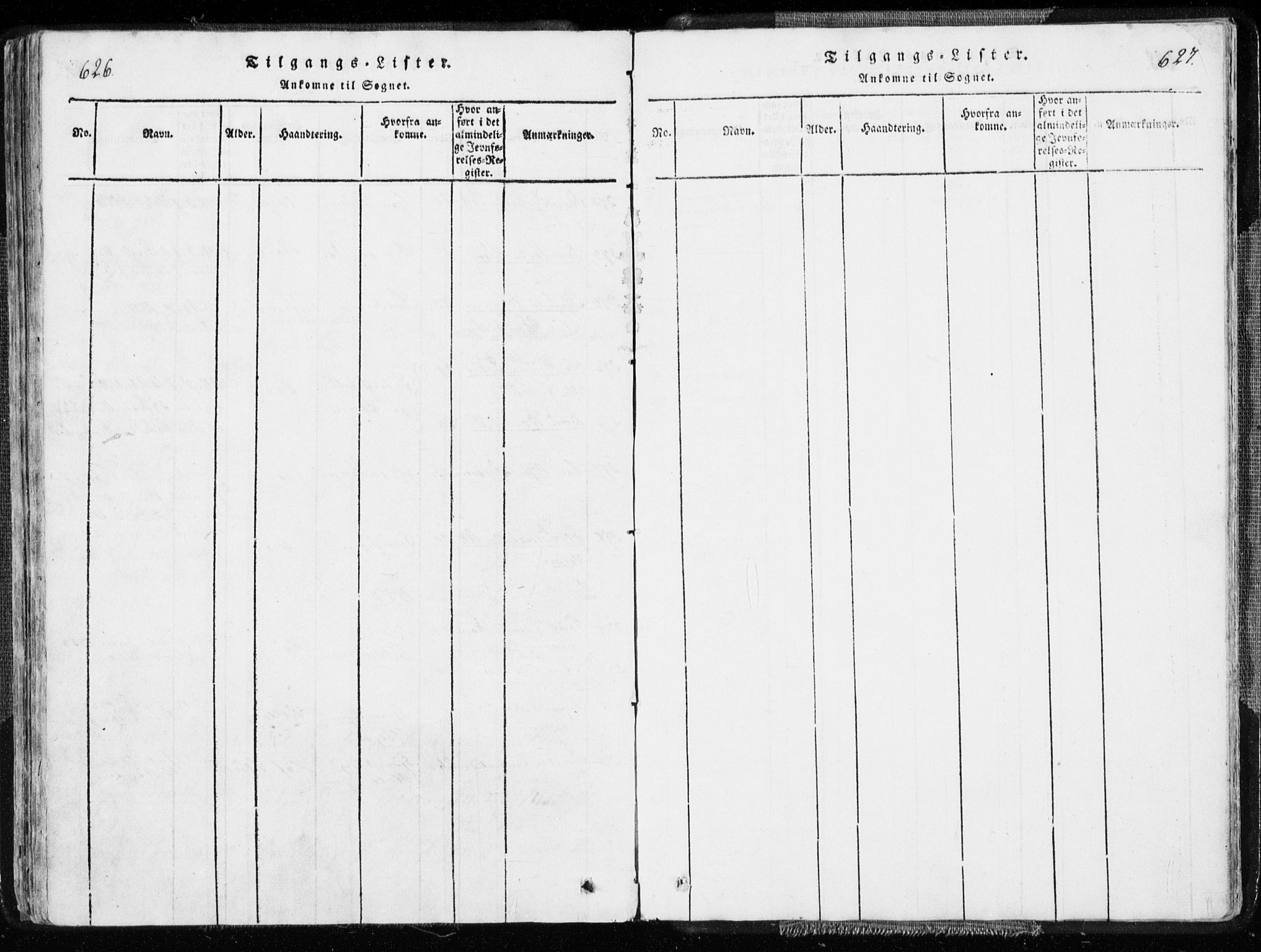 Ministerialprotokoller, klokkerbøker og fødselsregistre - Møre og Romsdal, SAT/A-1454/544/L0571: Parish register (official) no. 544A04, 1818-1853, p. 626-627