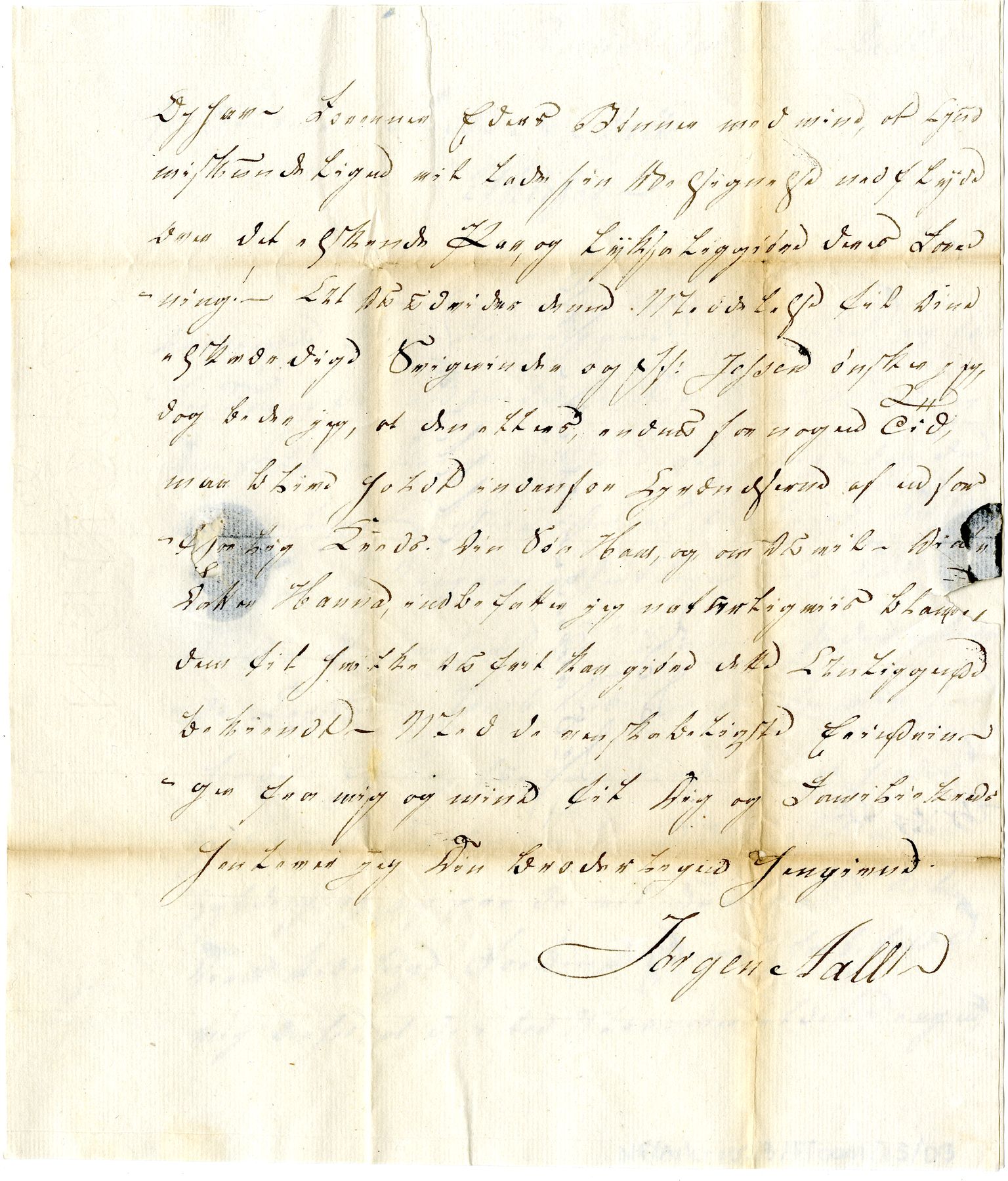 Diderik Maria Aalls brevsamling, NF/Ark-1023/F/L0001: D.M. Aalls brevsamling. A - B, 1738-1889, p. 227