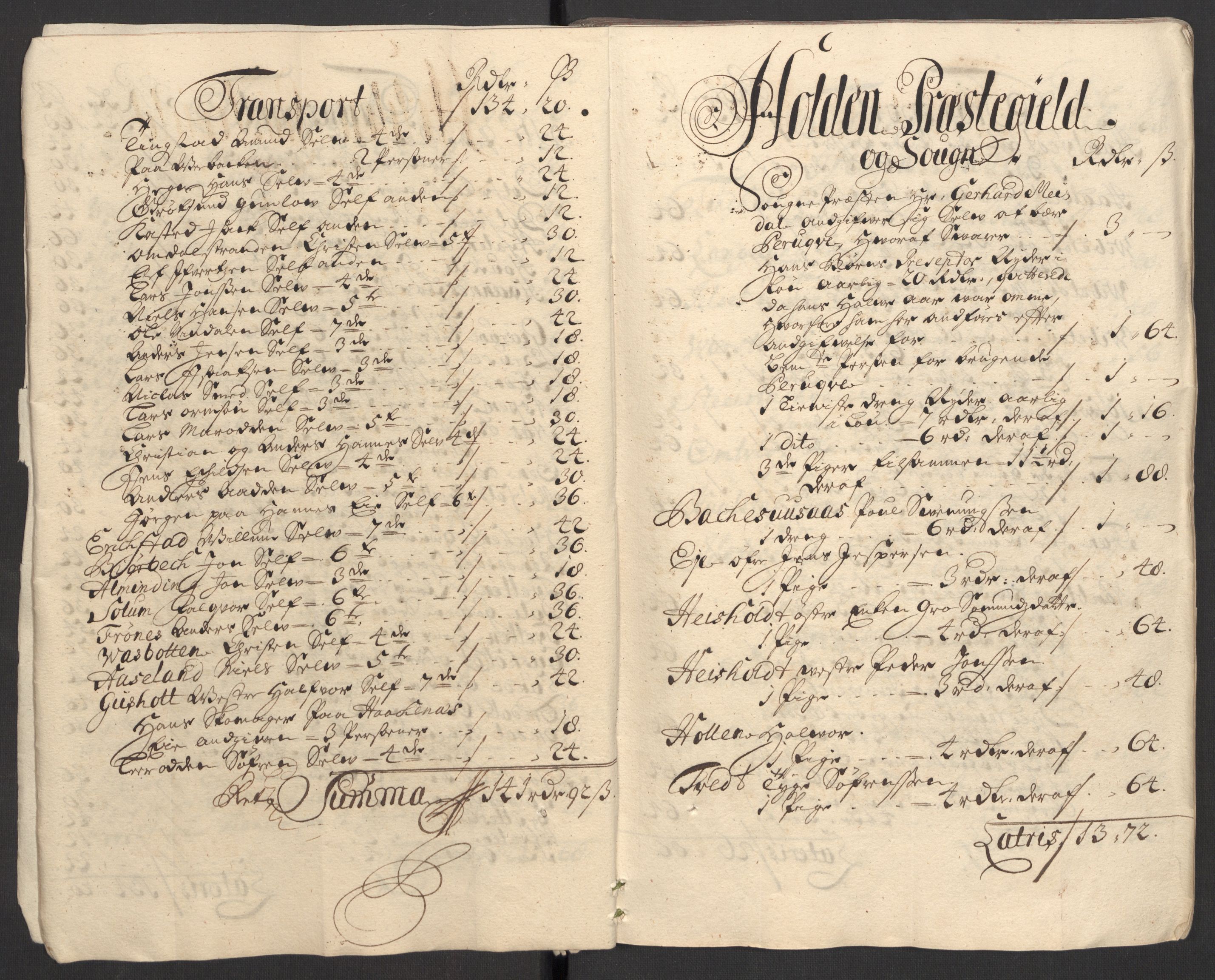 Rentekammeret inntil 1814, Reviderte regnskaper, Fogderegnskap, RA/EA-4092/R36/L2121: Fogderegnskap Øvre og Nedre Telemark og Bamble, 1711, p. 9
