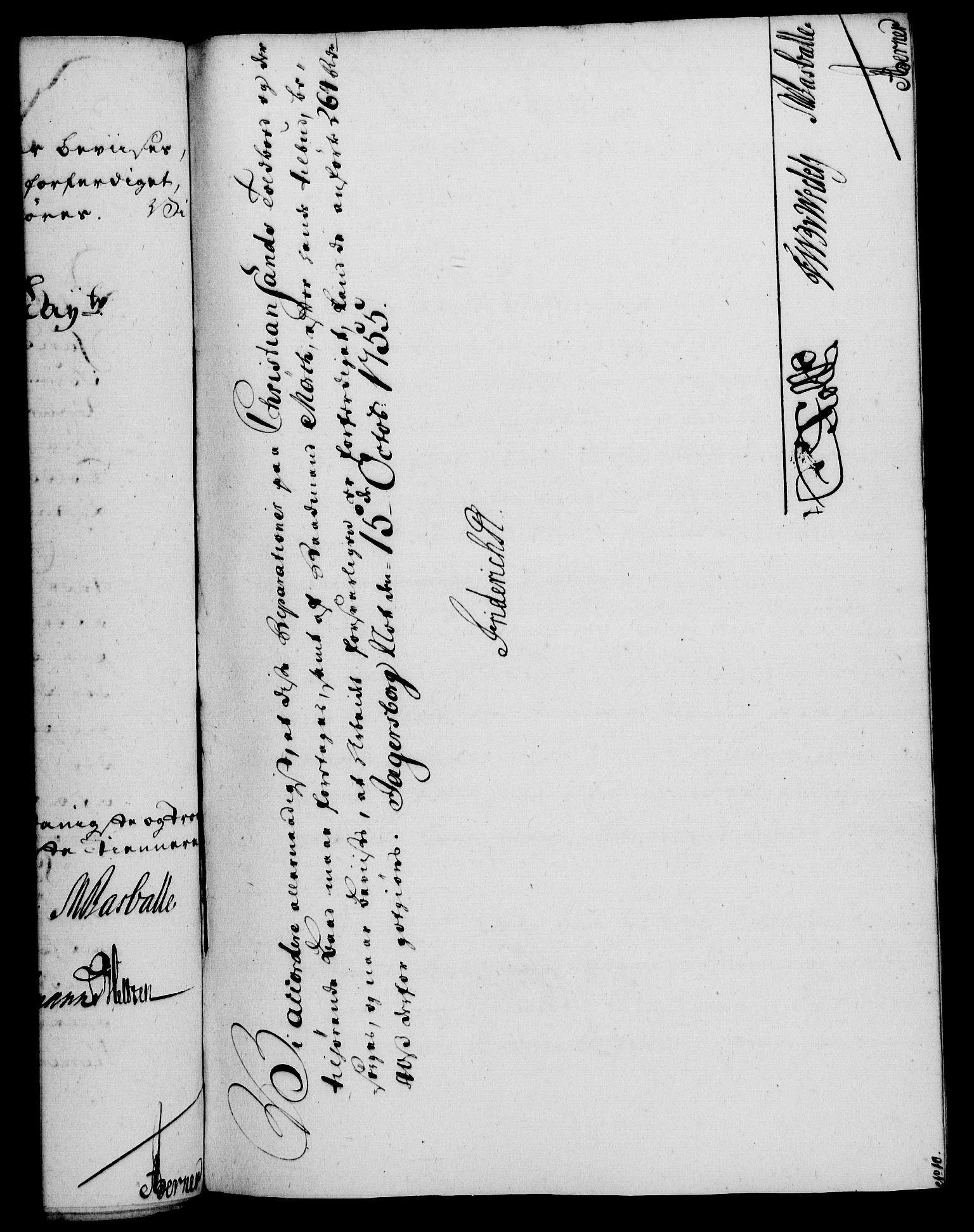 Rentekammeret, Kammerkanselliet, RA/EA-3111/G/Gf/Gfa/L0037: Norsk relasjons- og resolusjonsprotokoll (merket RK 52.37), 1755, p. 535
