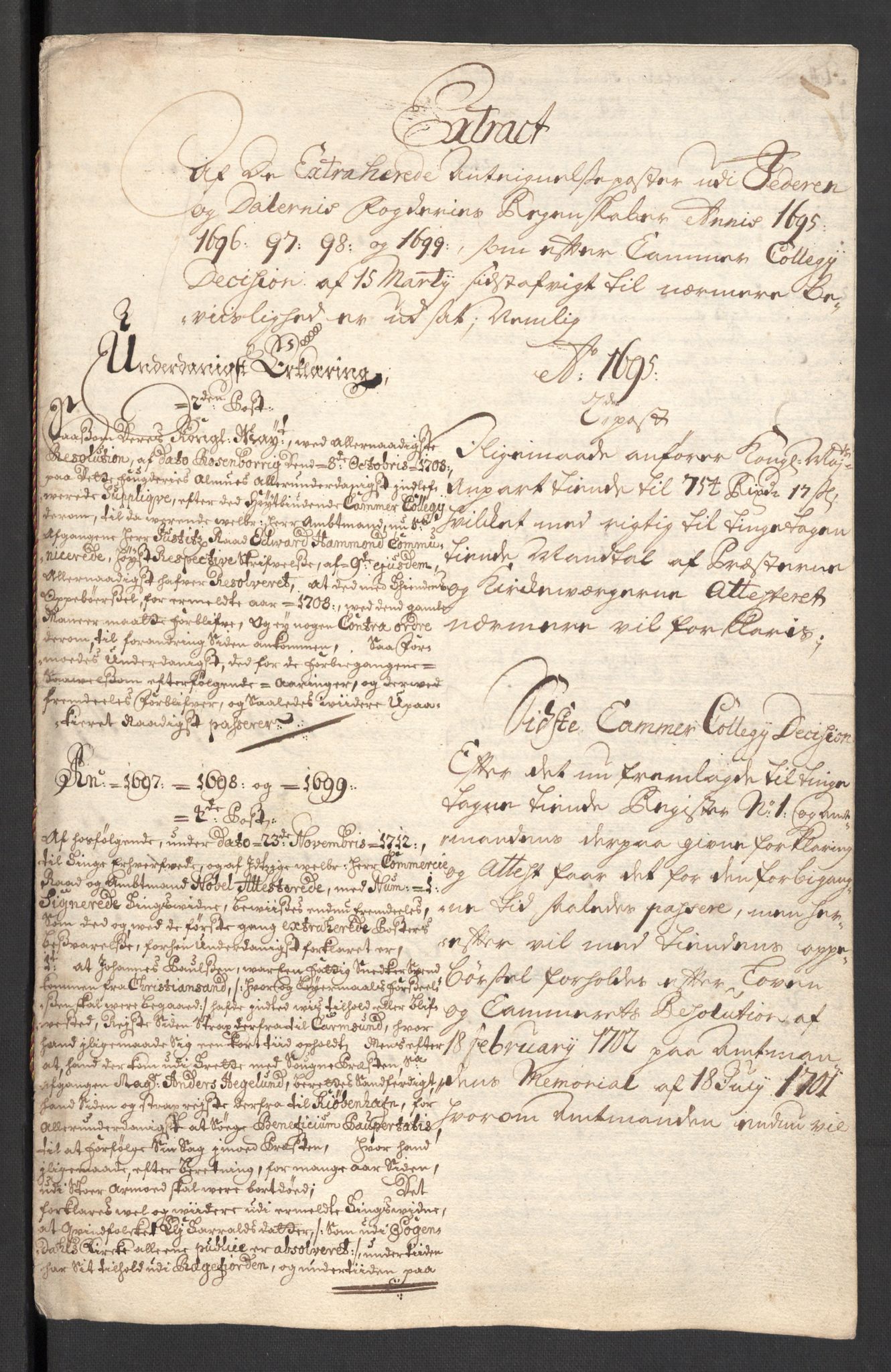 Rentekammeret inntil 1814, Reviderte regnskaper, Fogderegnskap, AV/RA-EA-4092/R46/L2730: Fogderegnskap Jæren og Dalane, 1699, p. 292