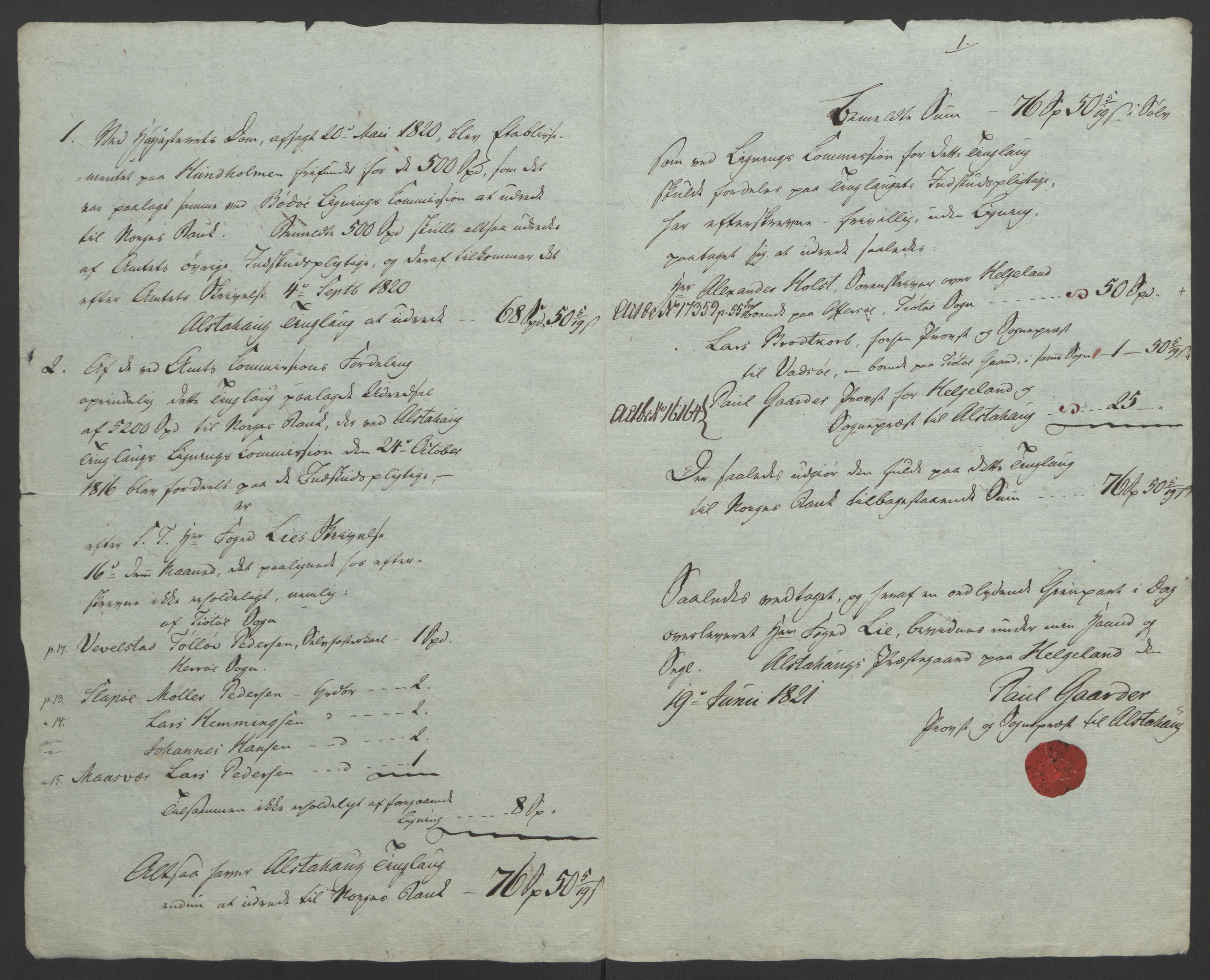 Sølvskatten 1816, NOBA/SOLVSKATTEN/A/L0056: Bind 57: Helgeland fogderi, 1816-1823, p. 39