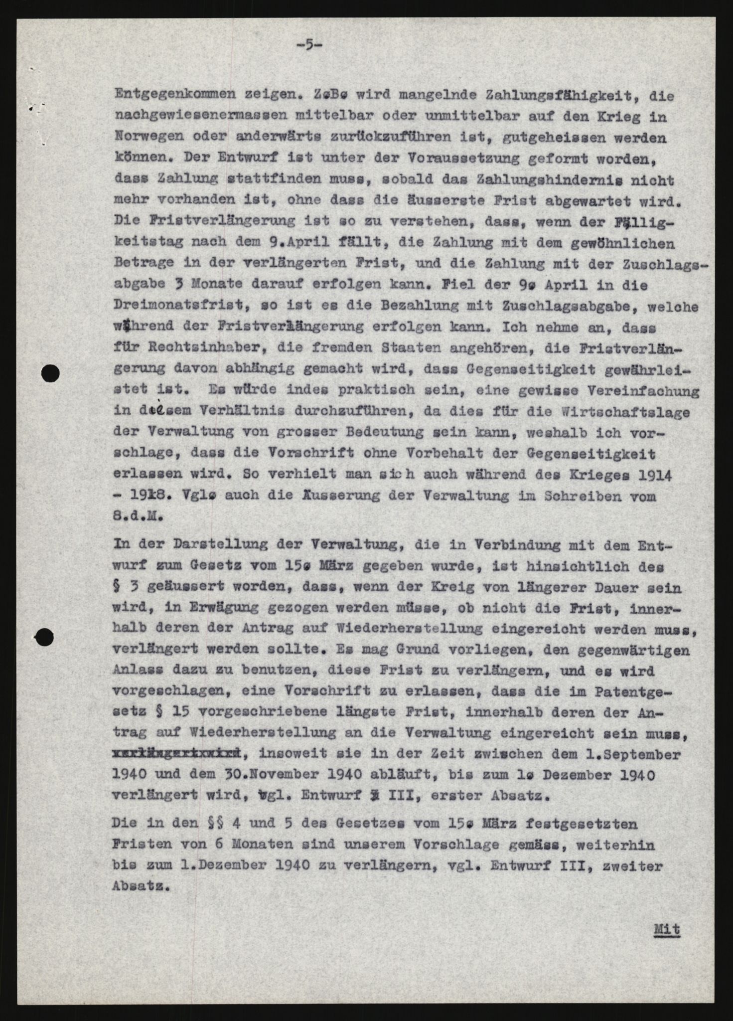 Forsvarets Overkommando. 2 kontor. Arkiv 11.4. Spredte tyske arkivsaker, AV/RA-RAFA-7031/D/Dar/Darb/L0013: Reichskommissariat - Hauptabteilung Vervaltung, 1917-1942, p. 1487