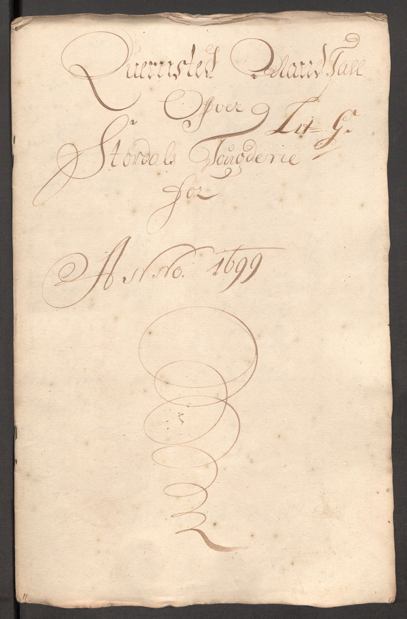 Rentekammeret inntil 1814, Reviderte regnskaper, Fogderegnskap, AV/RA-EA-4092/R62/L4191: Fogderegnskap Stjørdal og Verdal, 1699, p. 165